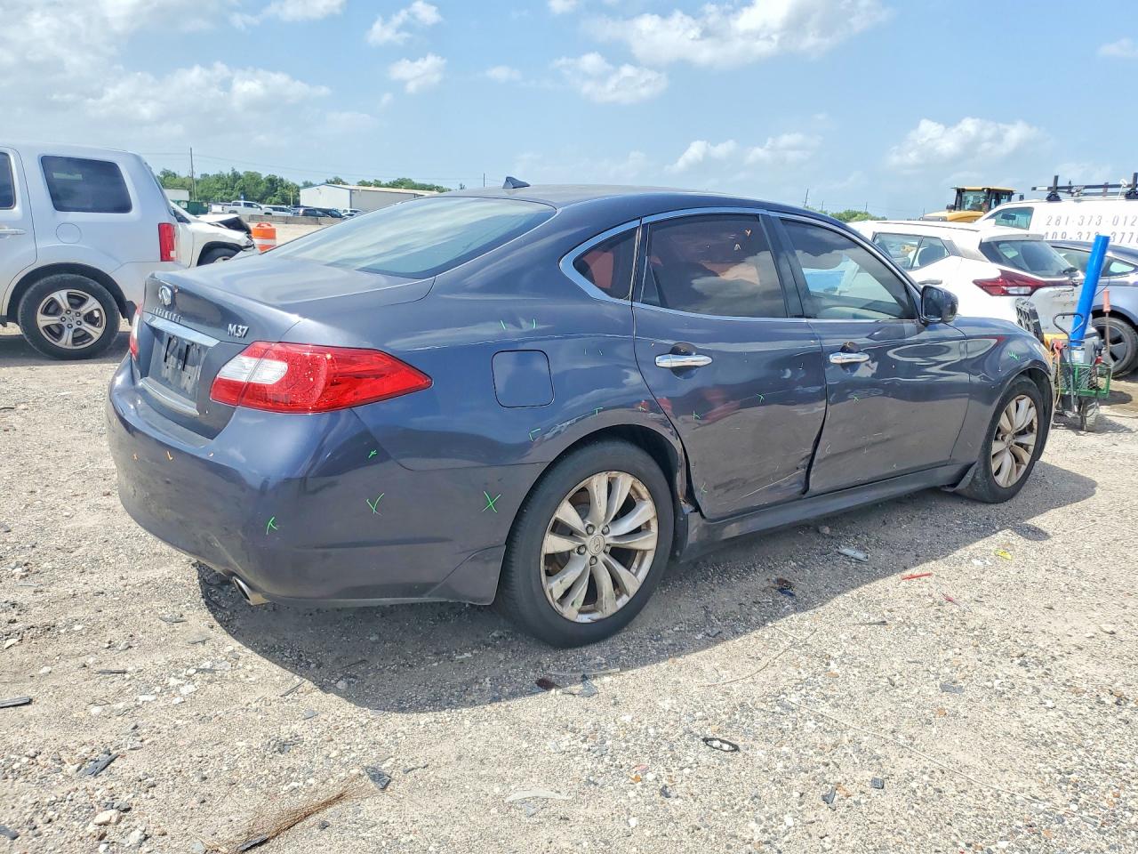 2011 Infiniti M37 Base Gray vin: JN1BY1AP9BM320774