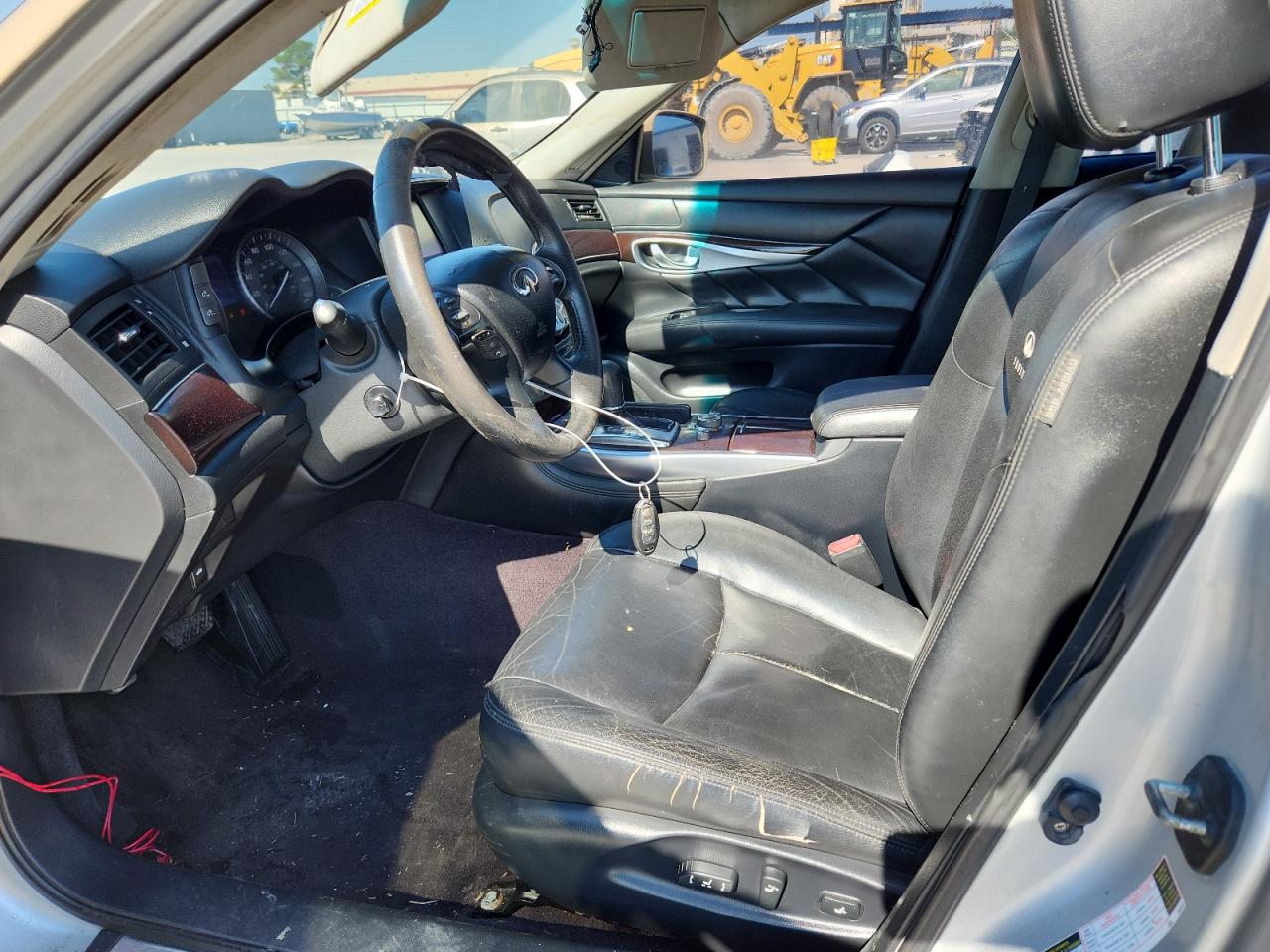 2011 Infiniti M37 Base Серебряный vin: JN1BY1AP9BM325019