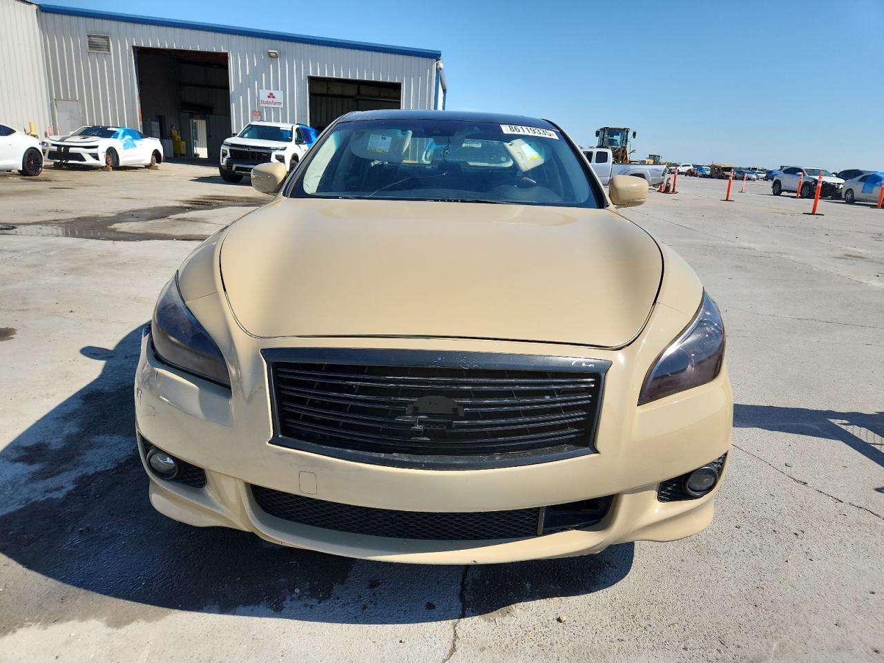2011 Infiniti M37 Base Серебряный vin: JN1BY1AP9BM325019