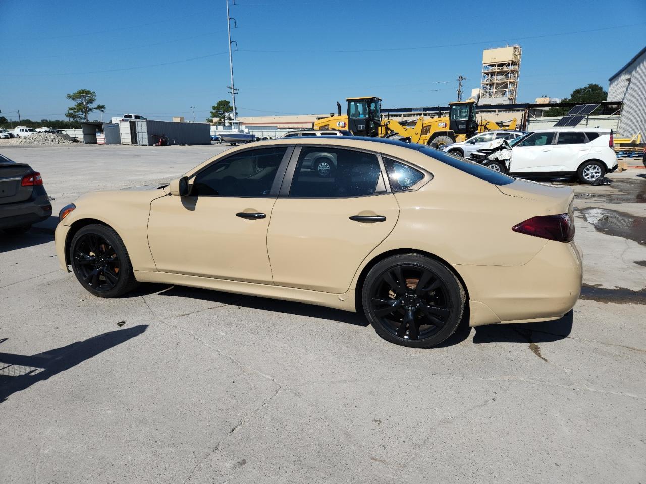 2011 Infiniti M37 Base Серебряный vin: JN1BY1AP9BM325019
