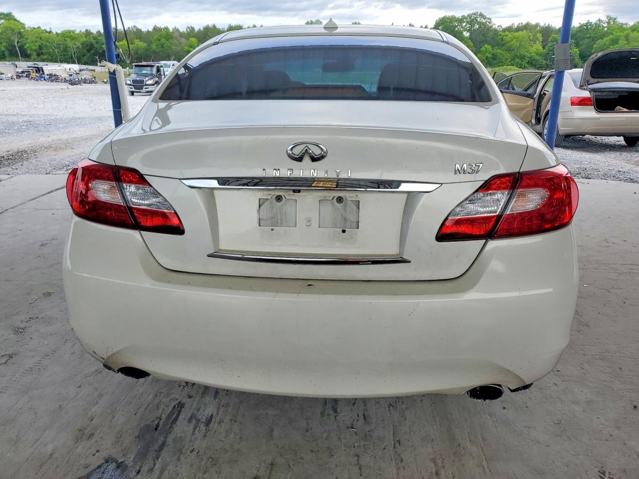 2011 Infiniti M37 Base White vin: JN1BY1AP9BM326722
