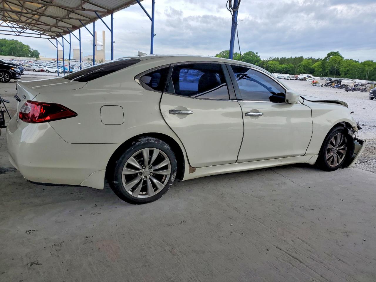 2011 Infiniti M37 Base White vin: JN1BY1AP9BM326722