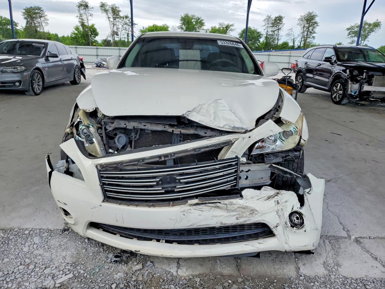 2011 Infiniti M37 Base White vin: JN1BY1AP9BM326722