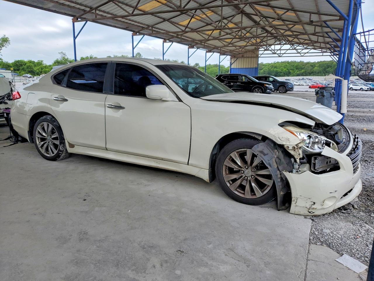 2011 Infiniti M37 Base White vin: JN1BY1AP9BM326722