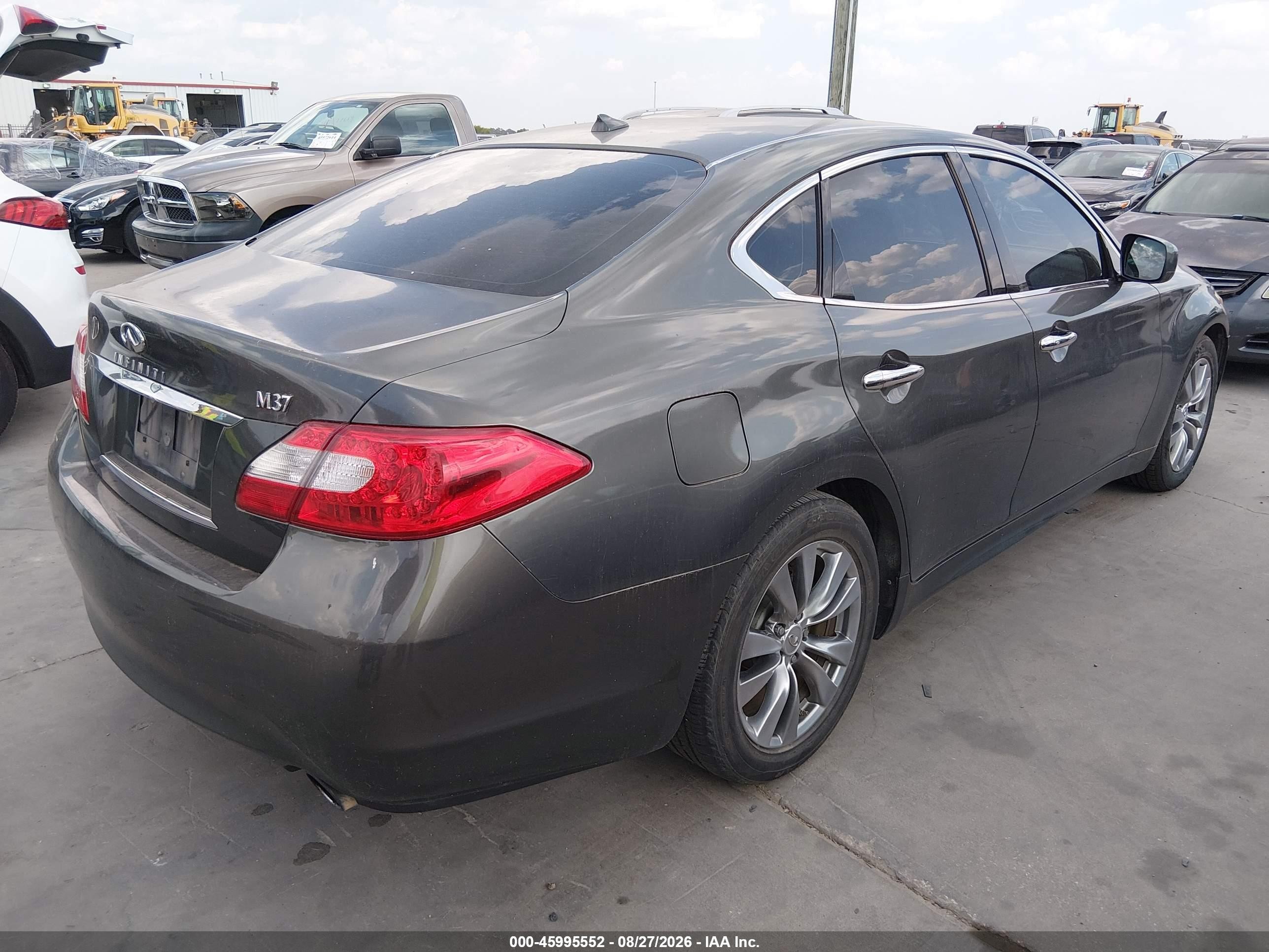 2012 Infiniti M37   Gray vin: JN1BY1AP9CM332571