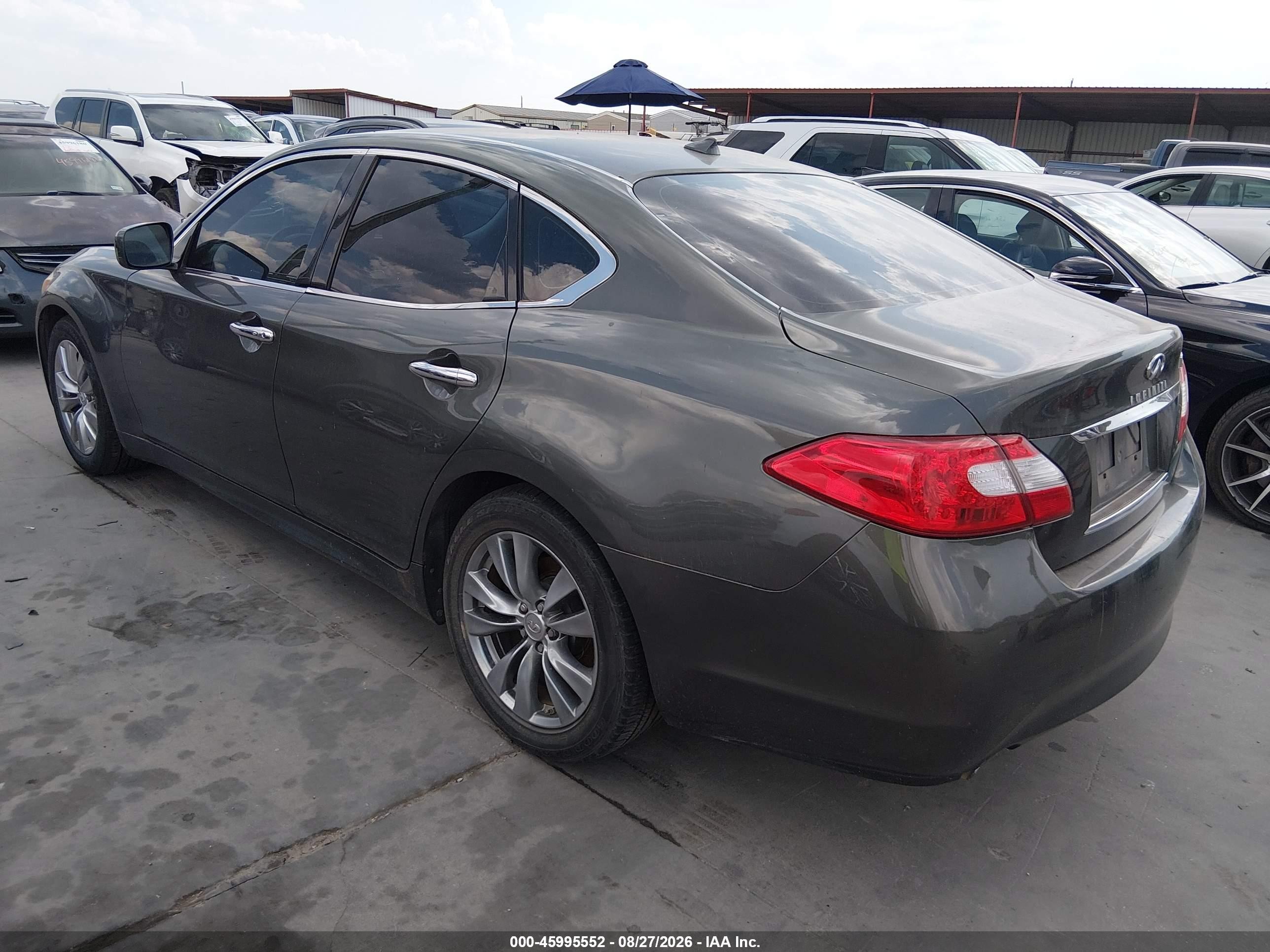 2012 Infiniti M37   Gray vin: JN1BY1AP9CM332571