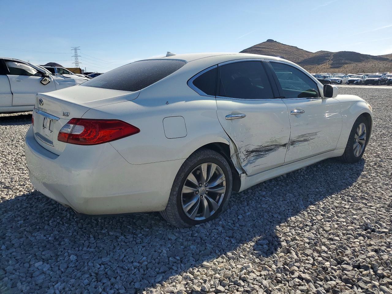 2012 Infiniti M37 Белый vin: JN1BY1AP9CM334305