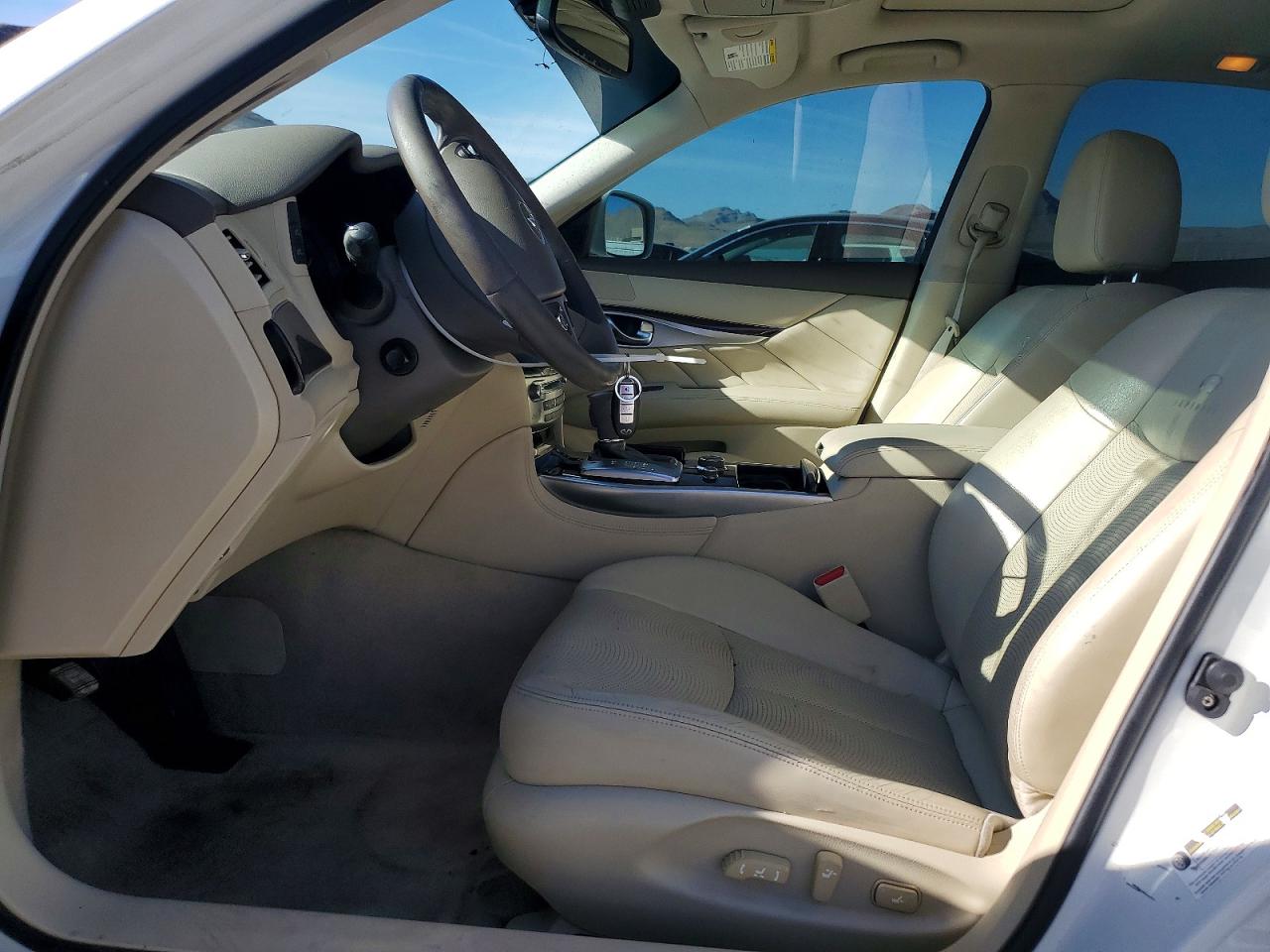 2012 Infiniti M37 Белый vin: JN1BY1AP9CM334305