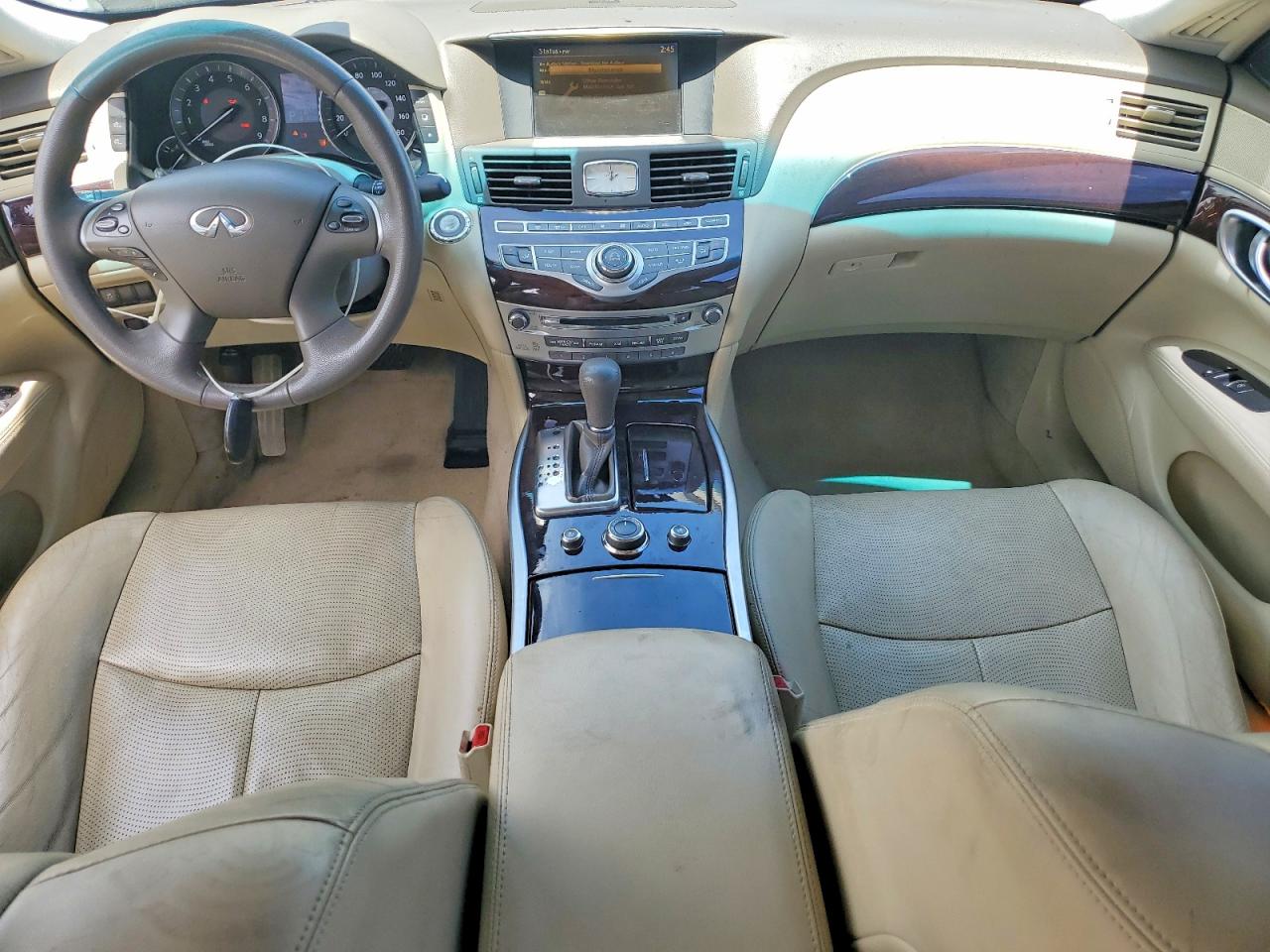 2012 Infiniti M37 Base Tan vin: JN1BY1AP9CM335194
