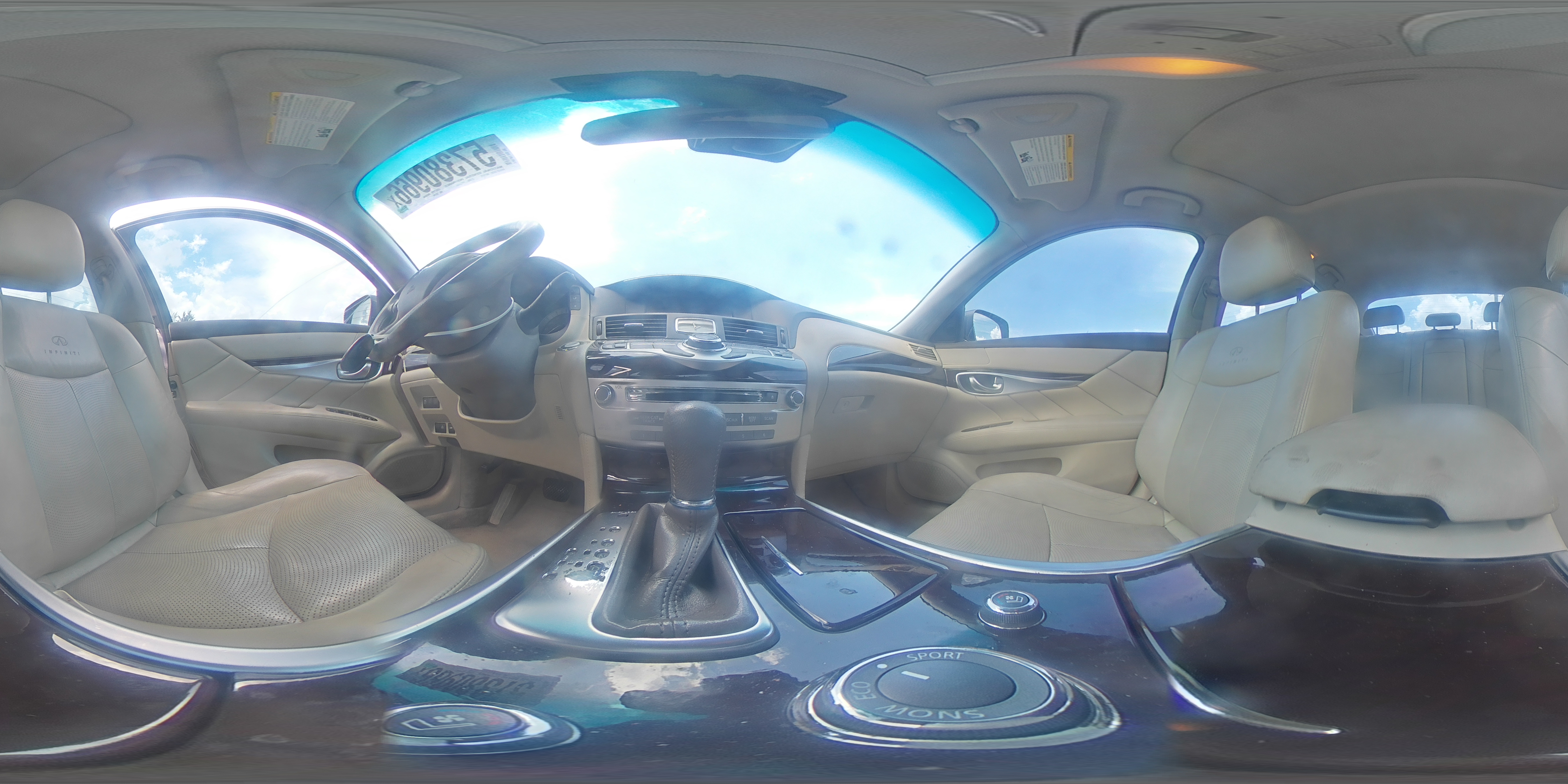 2012 Infiniti M37 Base Tan vin: JN1BY1AP9CM335194