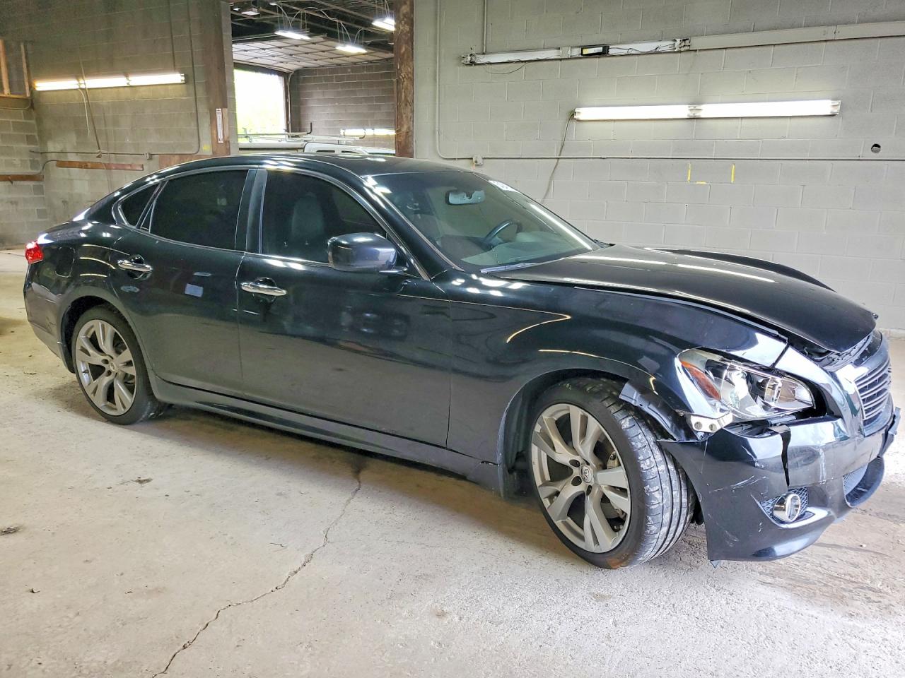 2013 Infiniti M37 Base Black vin: JN1BY1AP9DM510044