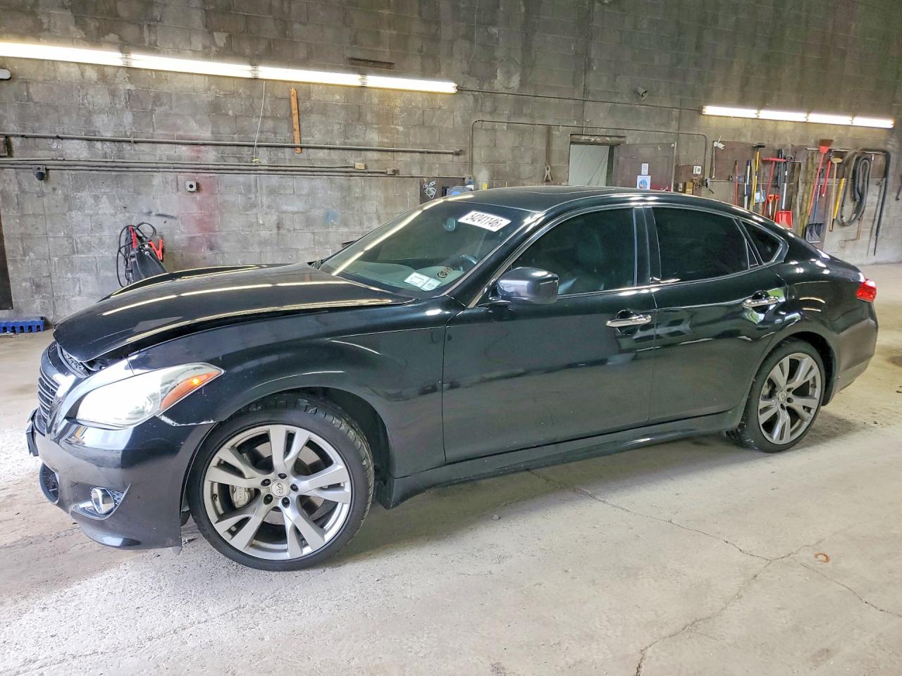 2013 Infiniti M37 Base Black vin: JN1BY1AP9DM510044