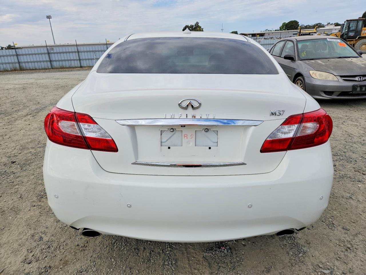 2013 Infiniti M37 Base White vin: JN1BY1AP9DM510688