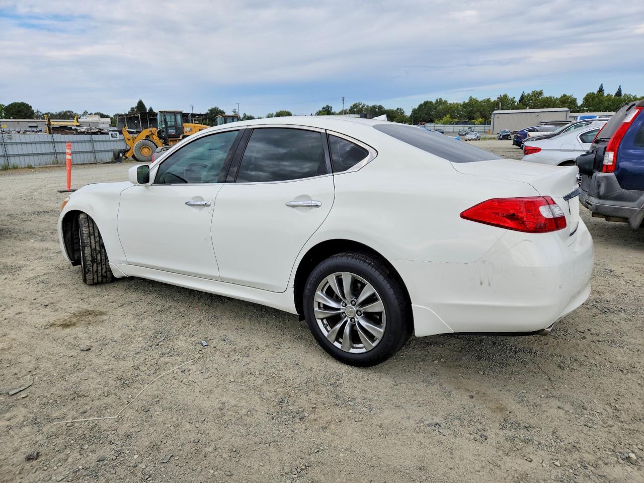 2013 Infiniti M37 Base White vin: JN1BY1AP9DM510688