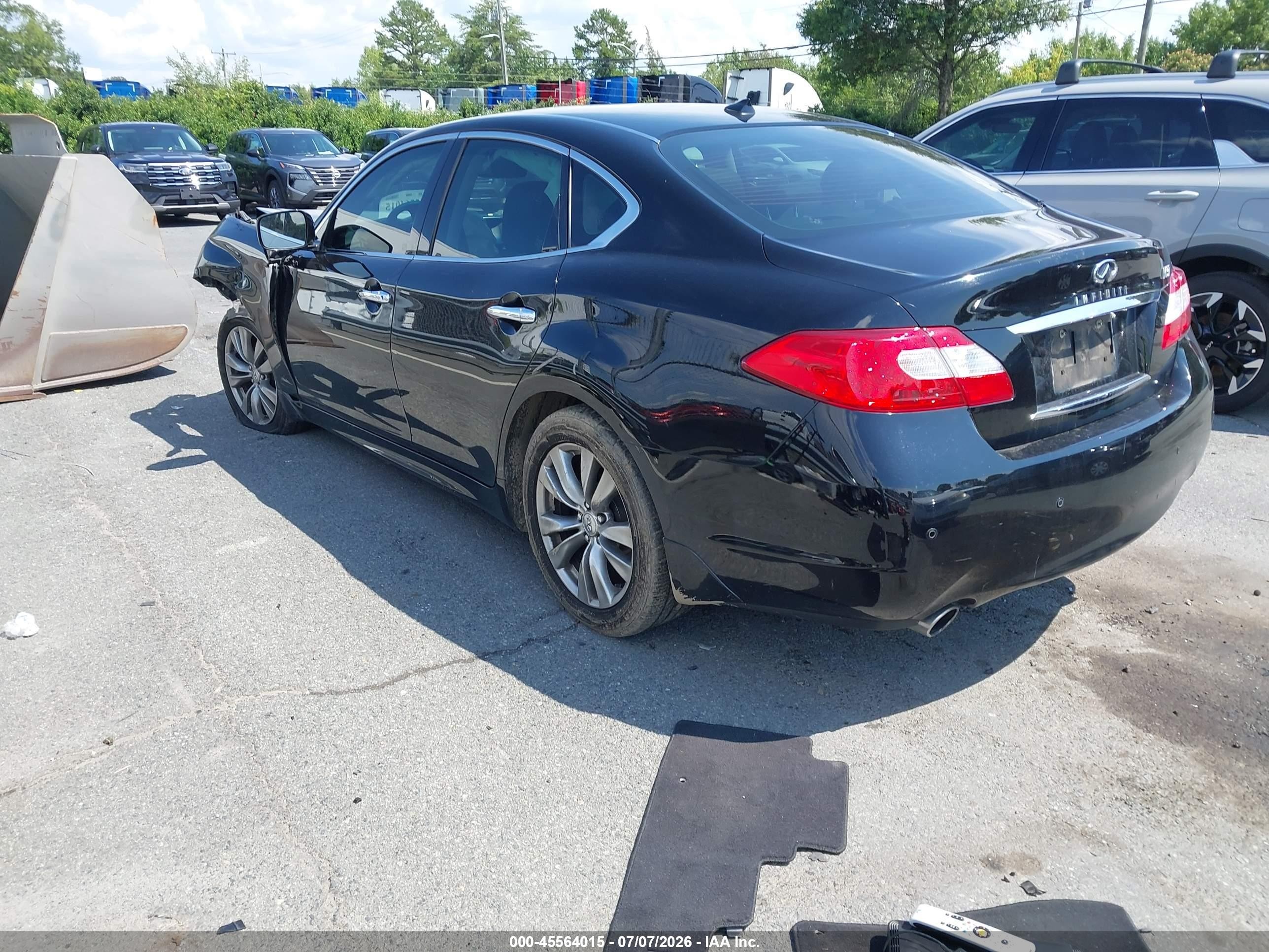 2013 Infiniti M37   Black vin: JN1BY1AP9DM511646