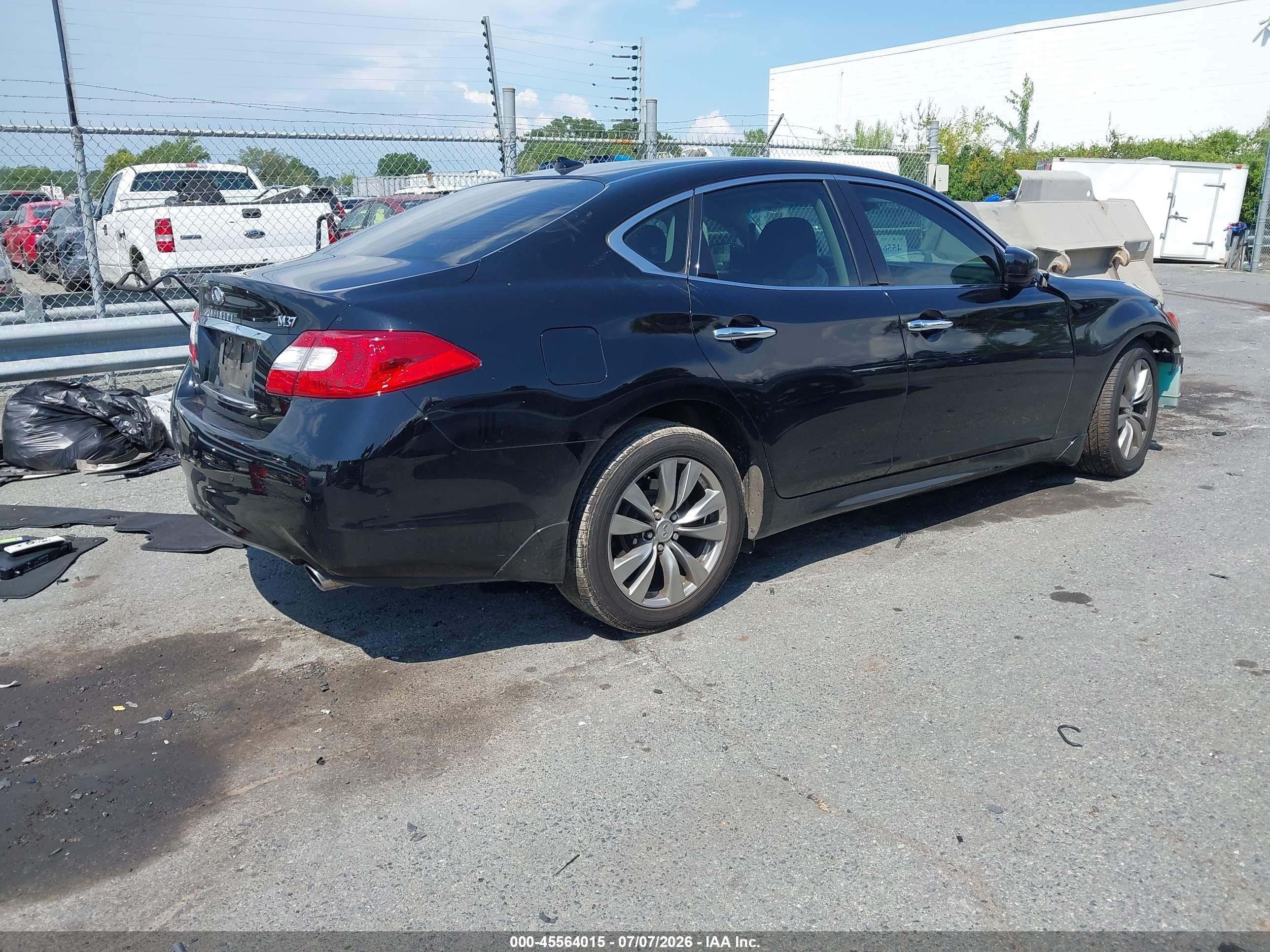2013 Infiniti M37   Black vin: JN1BY1AP9DM511646