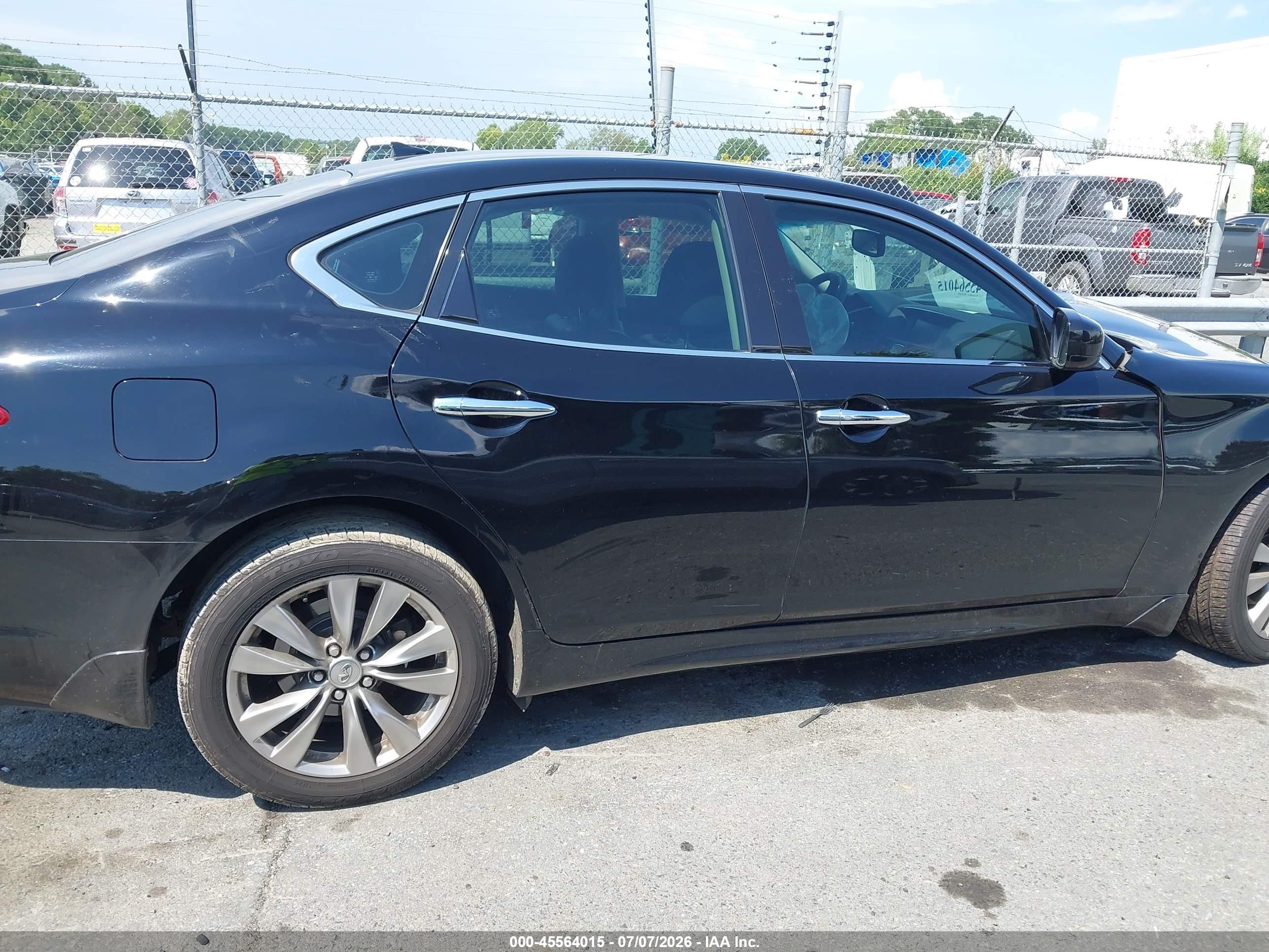 2013 Infiniti M37   Black vin: JN1BY1AP9DM511646
