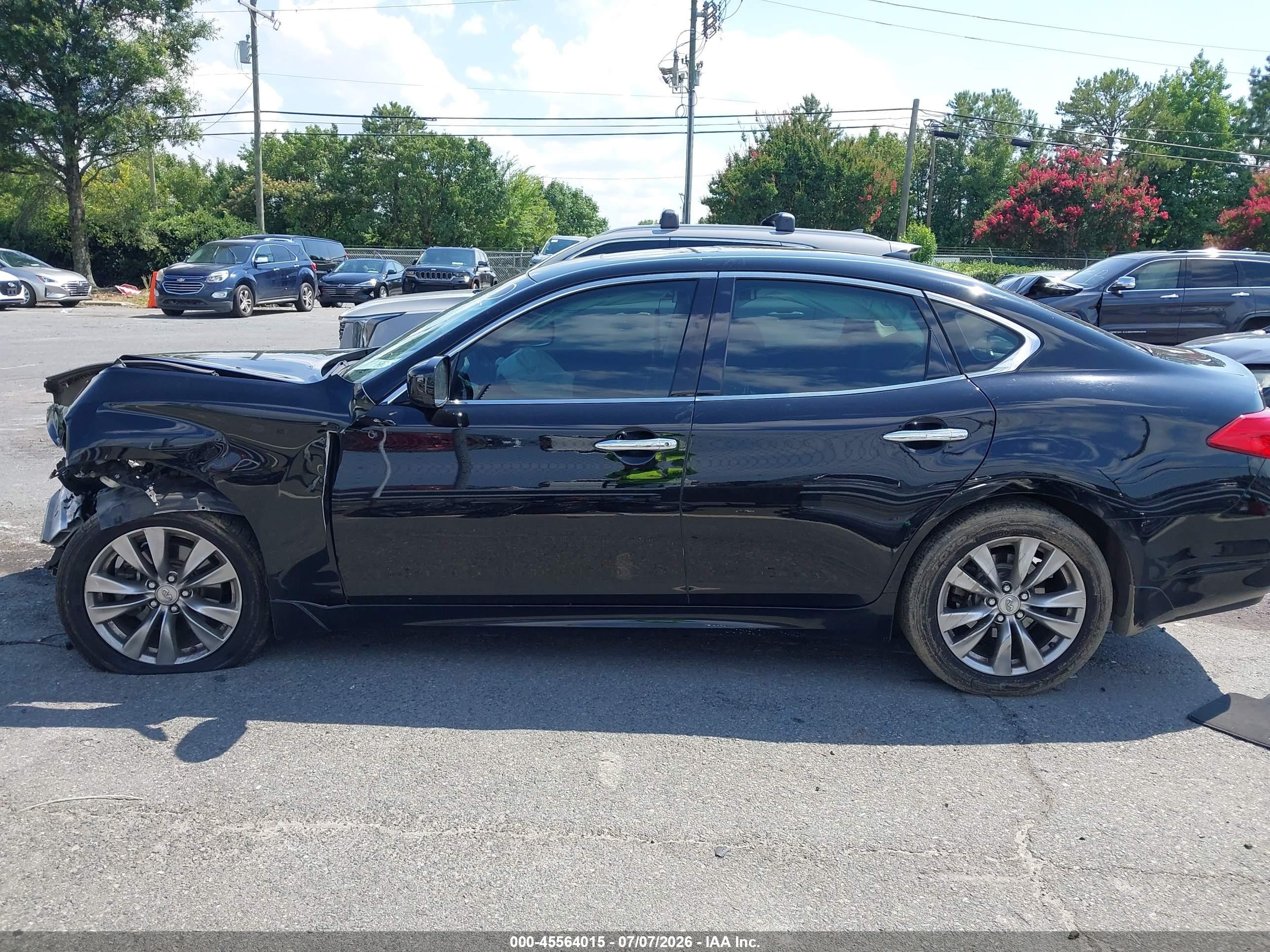 2013 Infiniti M37   Black vin: JN1BY1AP9DM511646