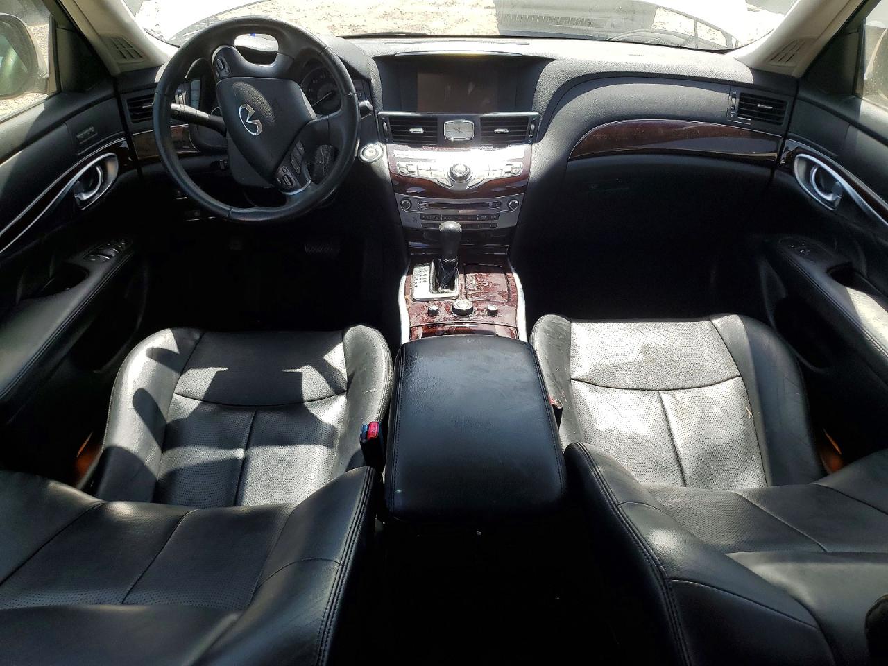 2015 Infiniti Q70 3.7 White vin: JN1BY1AP9FM542303