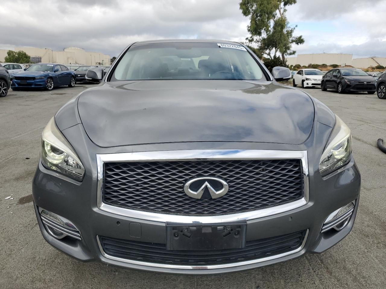 2016 Infiniti Q70 3.7 Серый vin: JN1BY1AP9GM220052