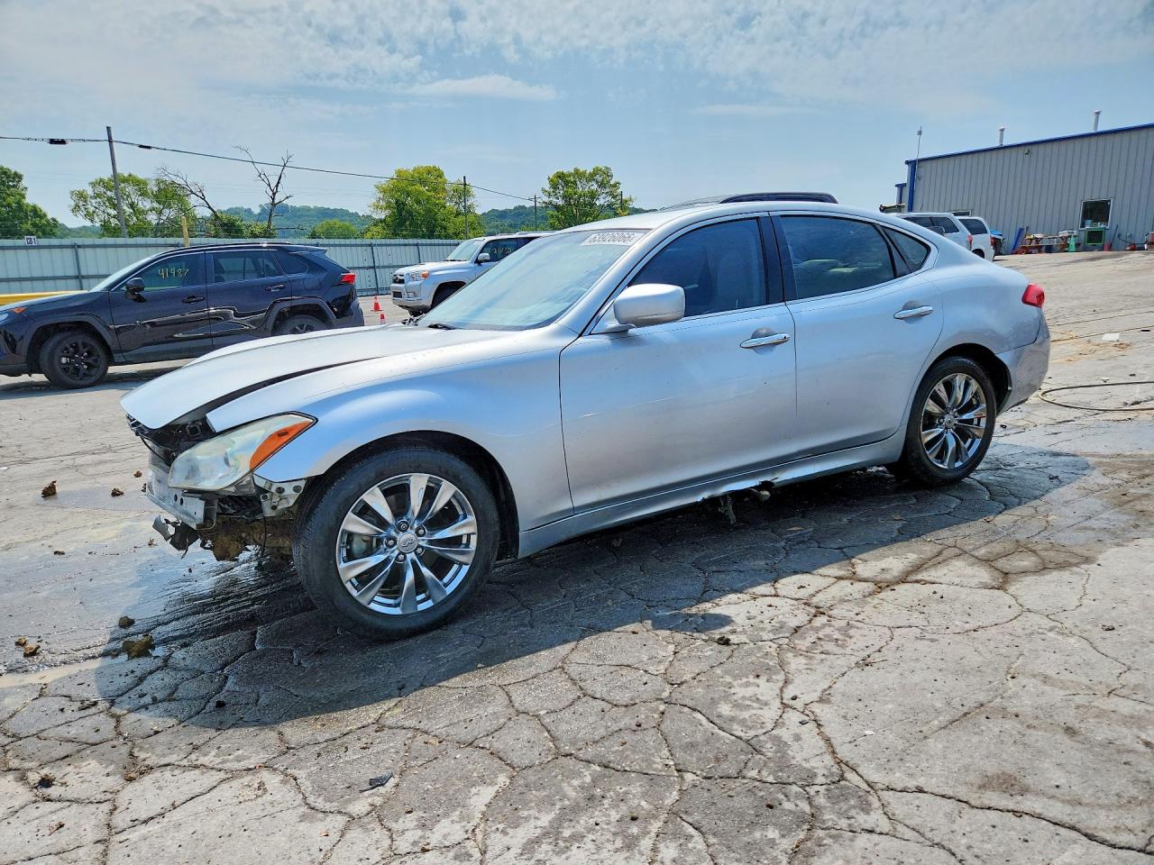 2011 Infiniti M37 Base Silver vin: JN1BY1APXBM320699