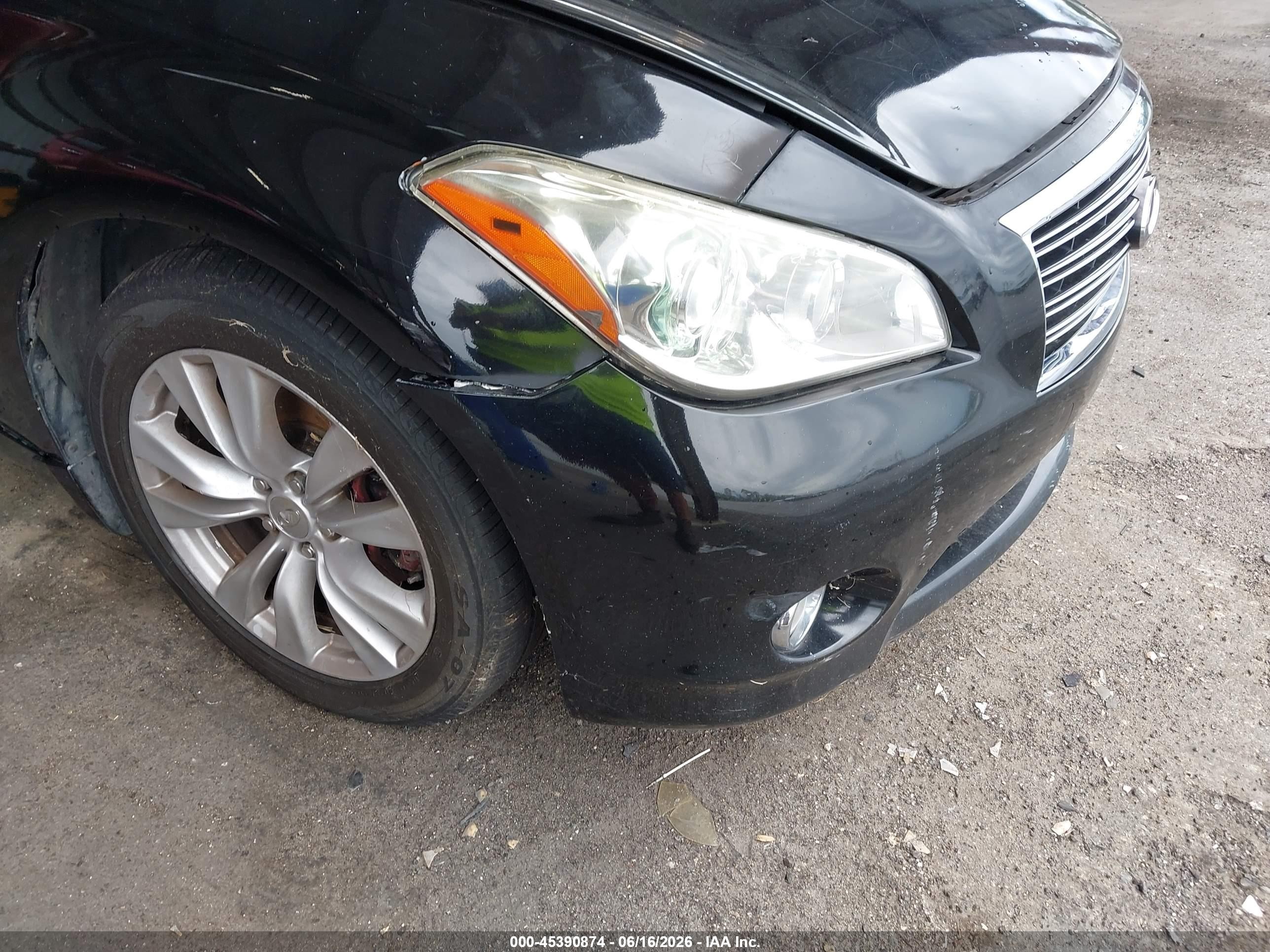 2011 Infiniti M37   Black vin: JN1BY1APXBM324820