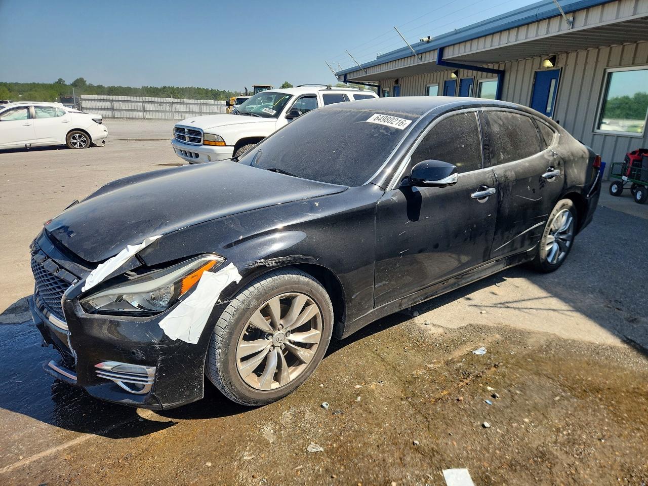 2011 Infiniti M37 Base Black vin: JN1BY1APXBM325787