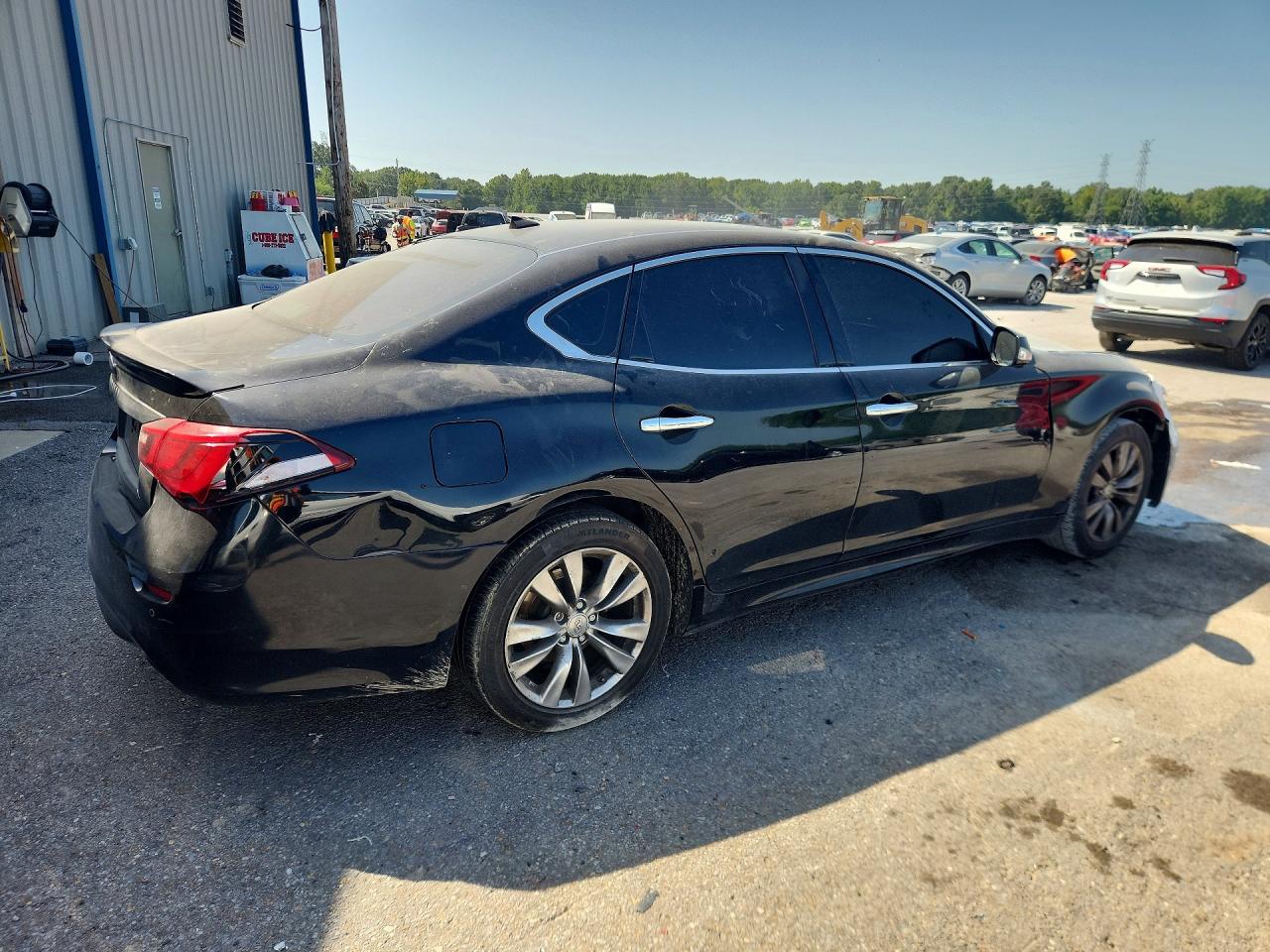 2011 Infiniti M37 Base Black vin: JN1BY1APXBM325787