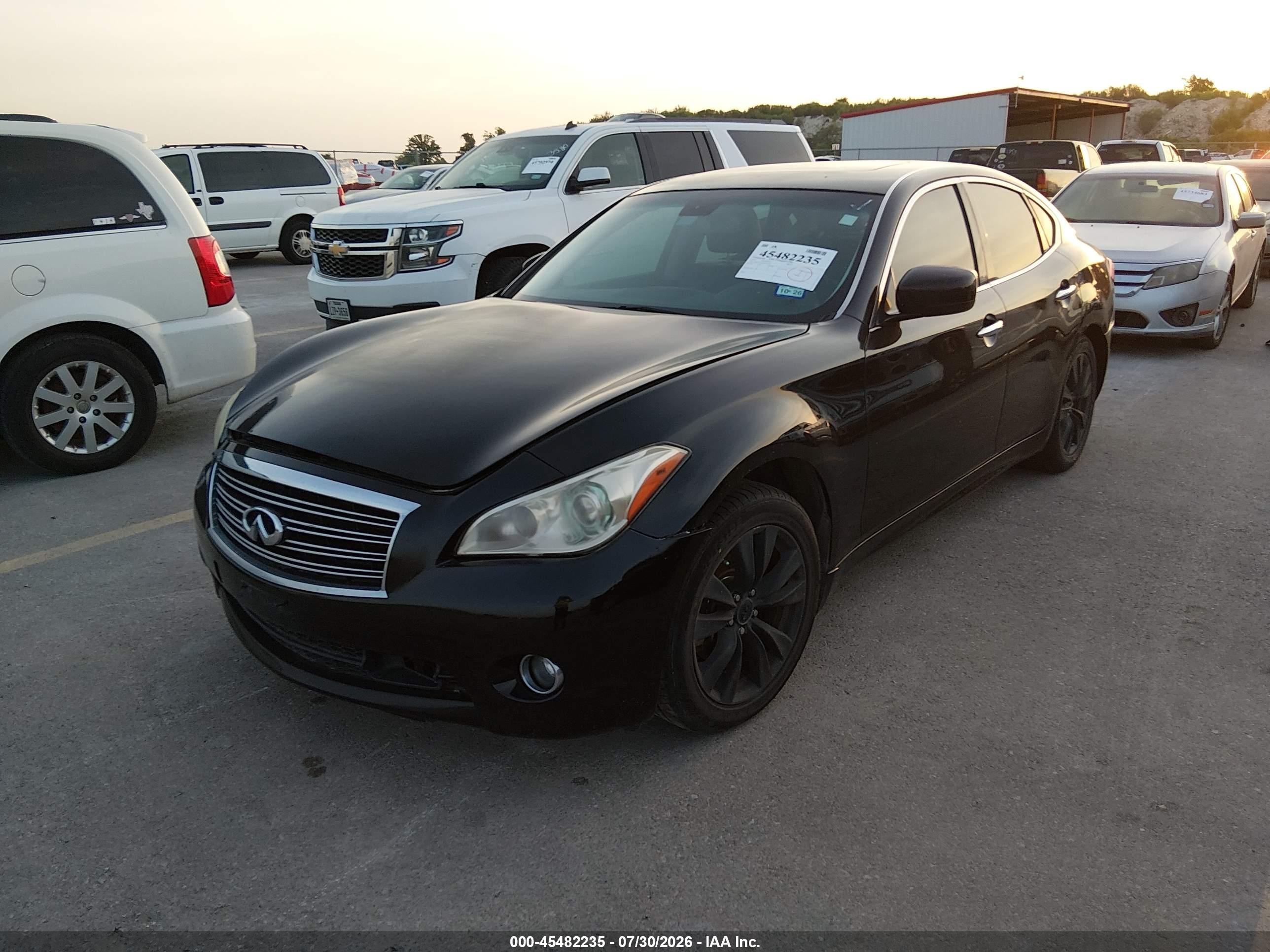 2013 Infiniti M37   Black vin: JN1BY1APXDM513549