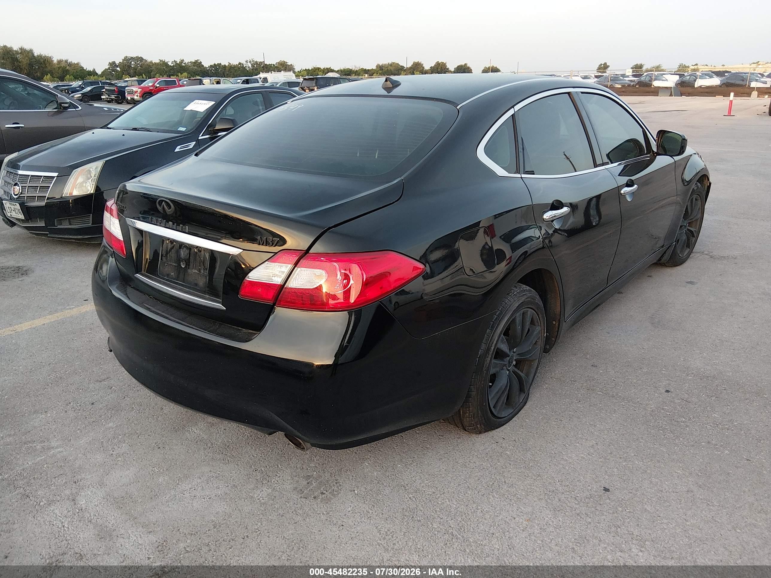 2013 Infiniti M37   Black vin: JN1BY1APXDM513549