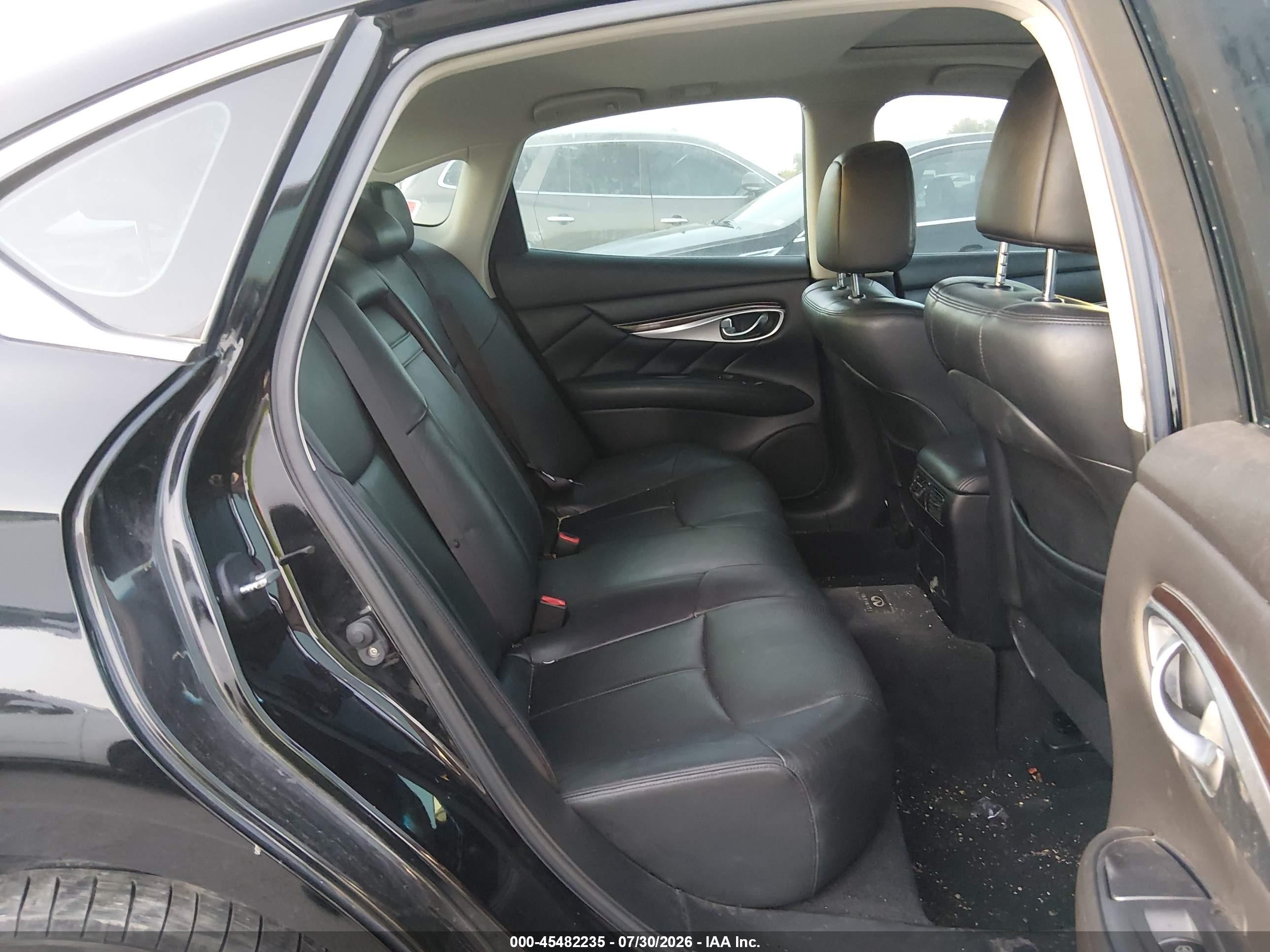 2013 Infiniti M37   Black vin: JN1BY1APXDM513549