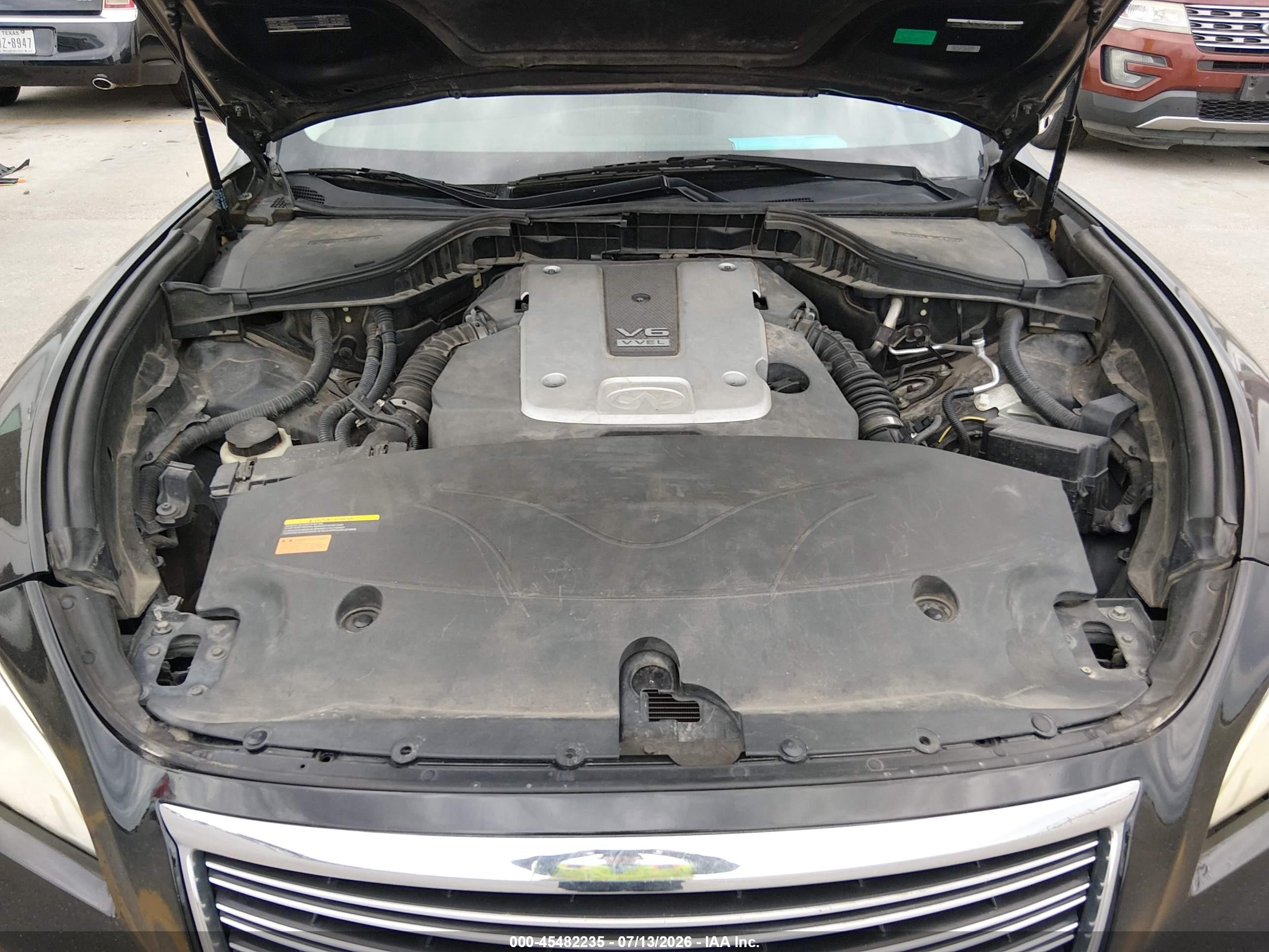 2013 Infiniti M37   Black vin: JN1BY1APXDM513549