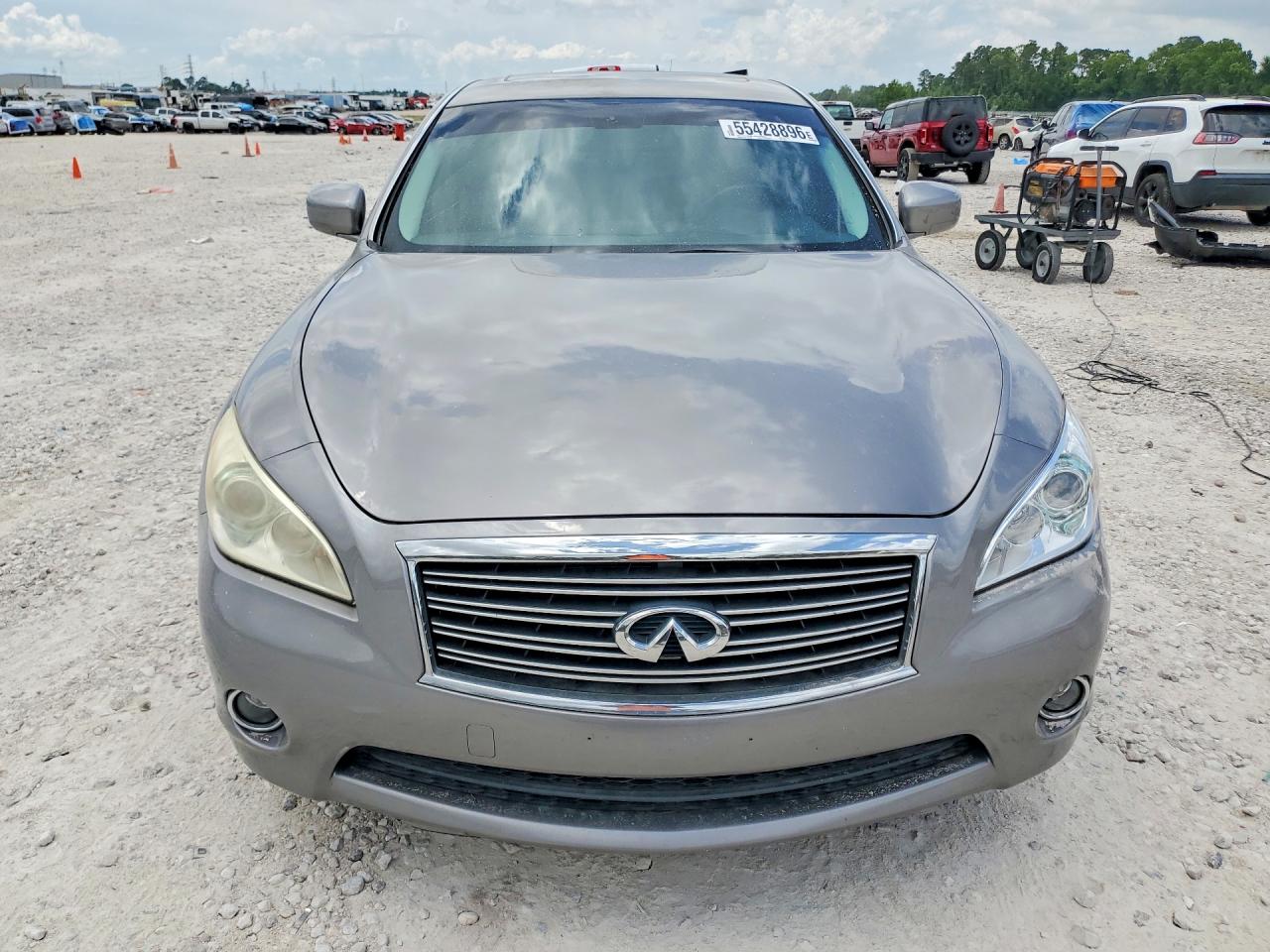 2014 Infiniti Q70 3.7 Gray vin: JN1BY1APXEM260329