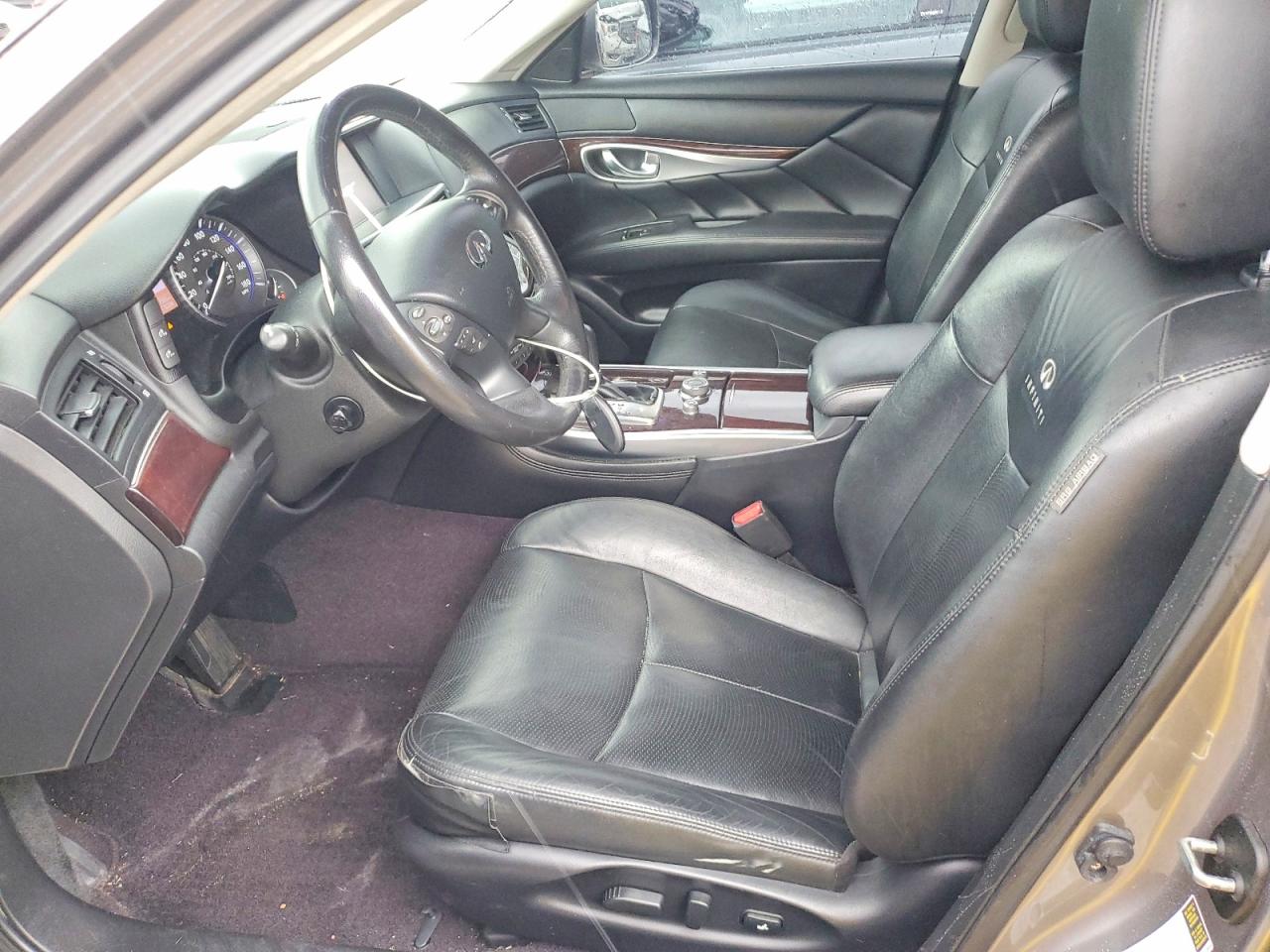 2014 Infiniti Q70 3.7 Gray vin: JN1BY1APXEM260329
