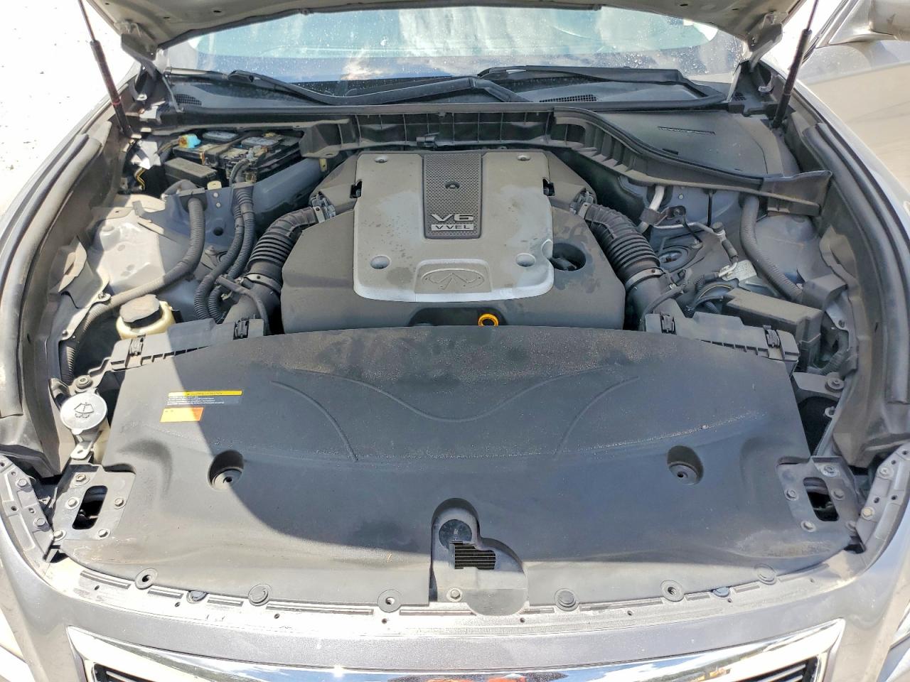 2014 Infiniti Q70 3.7 Gray vin: JN1BY1APXEM260329
