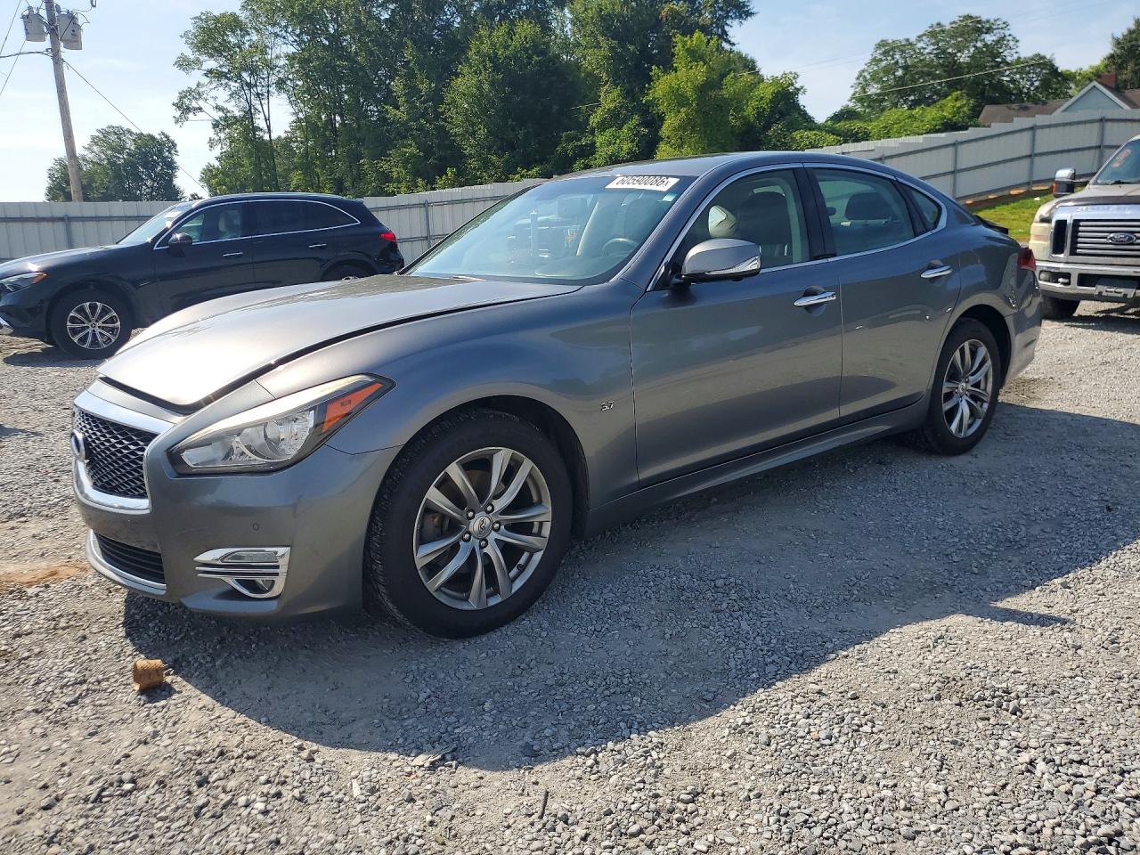 2015 Infiniti Q70 3.7 Charcoal vin: JN1BY1APXFM540463