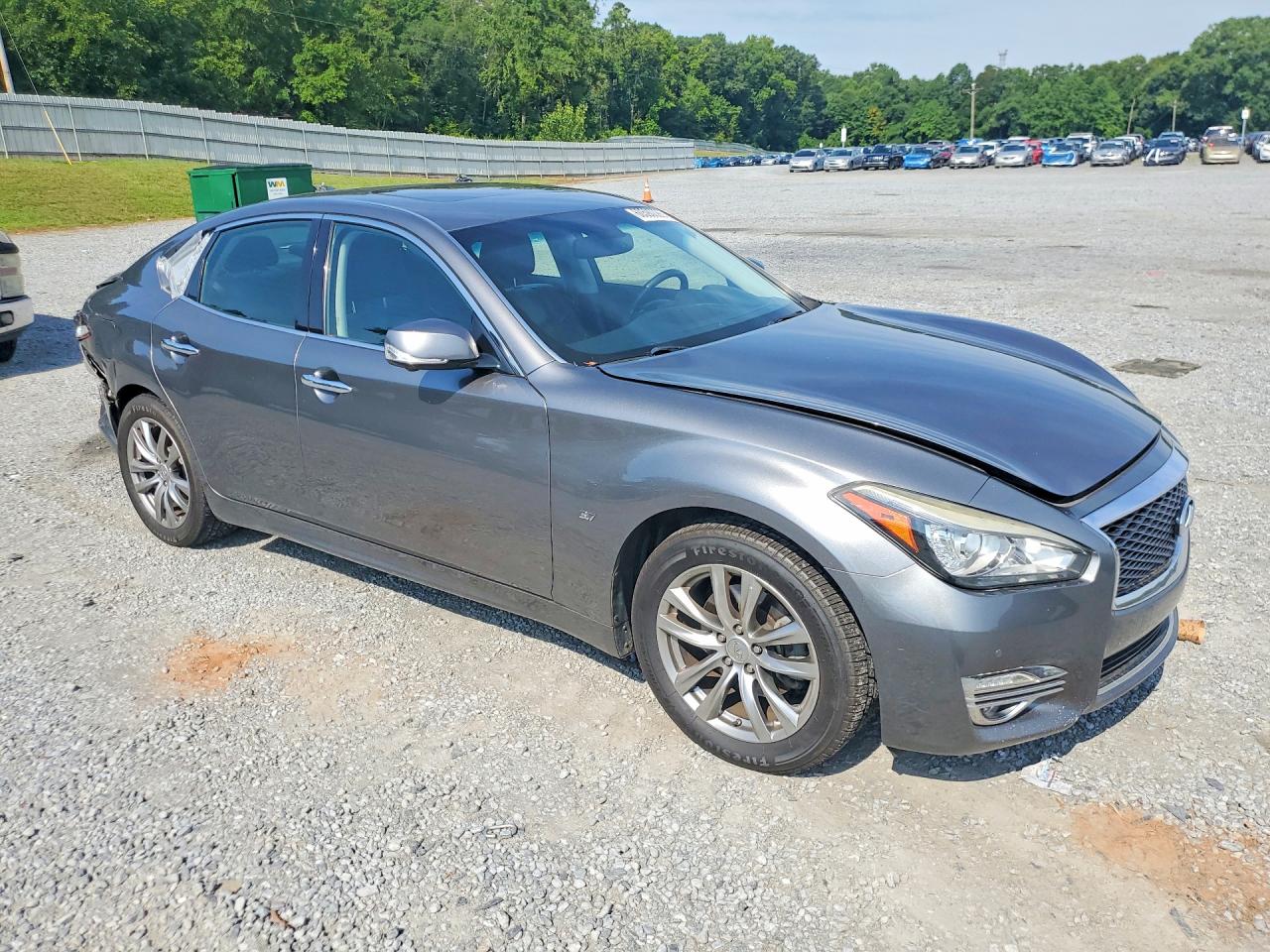 2015 Infiniti Q70 3.7 Charcoal vin: JN1BY1APXFM540463