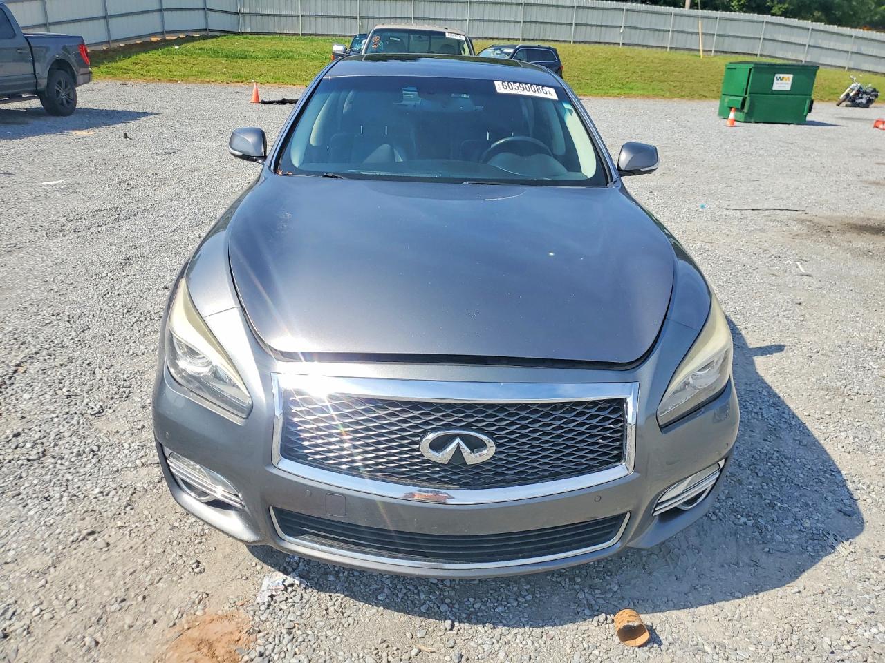 2015 Infiniti Q70 3.7 Charcoal vin: JN1BY1APXFM540463