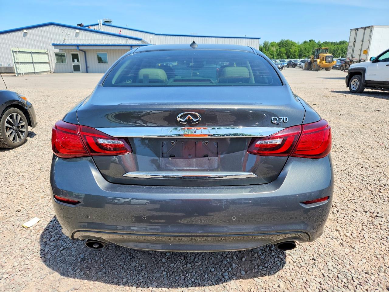 2015 Infiniti Q70 3.7 Gray vin: JN1BY1APXFM542682