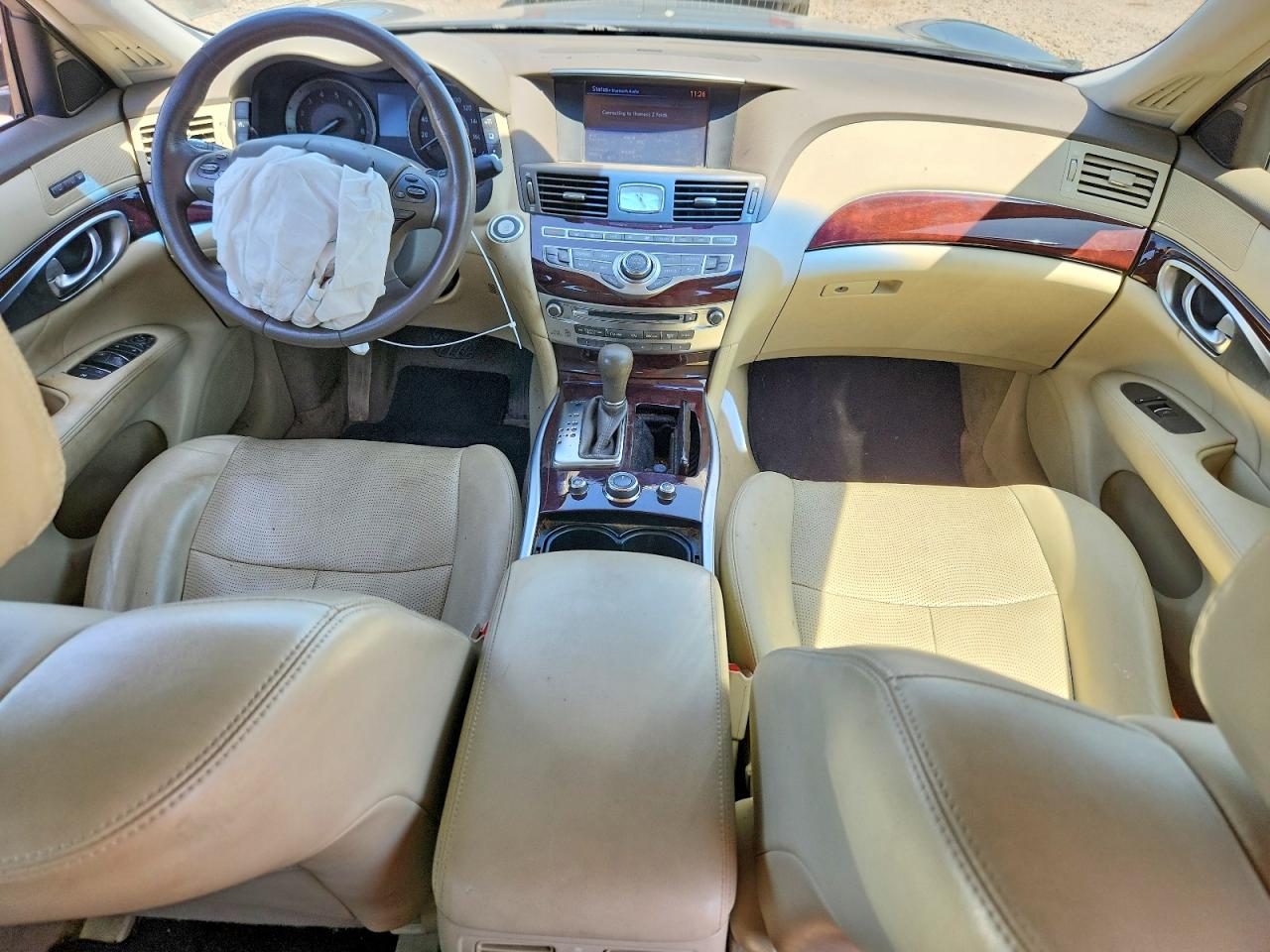 2015 Infiniti Q70 3.7 Gray vin: JN1BY1APXFM542682