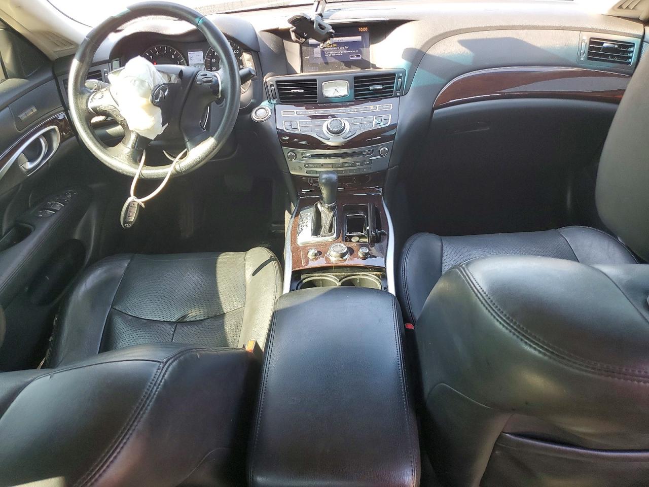 2011 Infiniti M37 X Blue vin: JN1BY1AR0BM370674