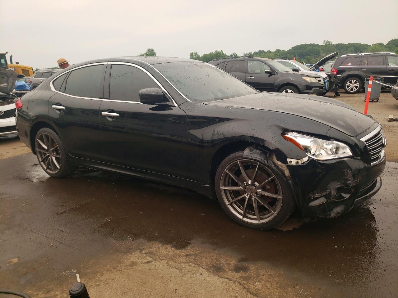 2011 Infiniti M37 X Black vin: JN1BY1AR0BM372909