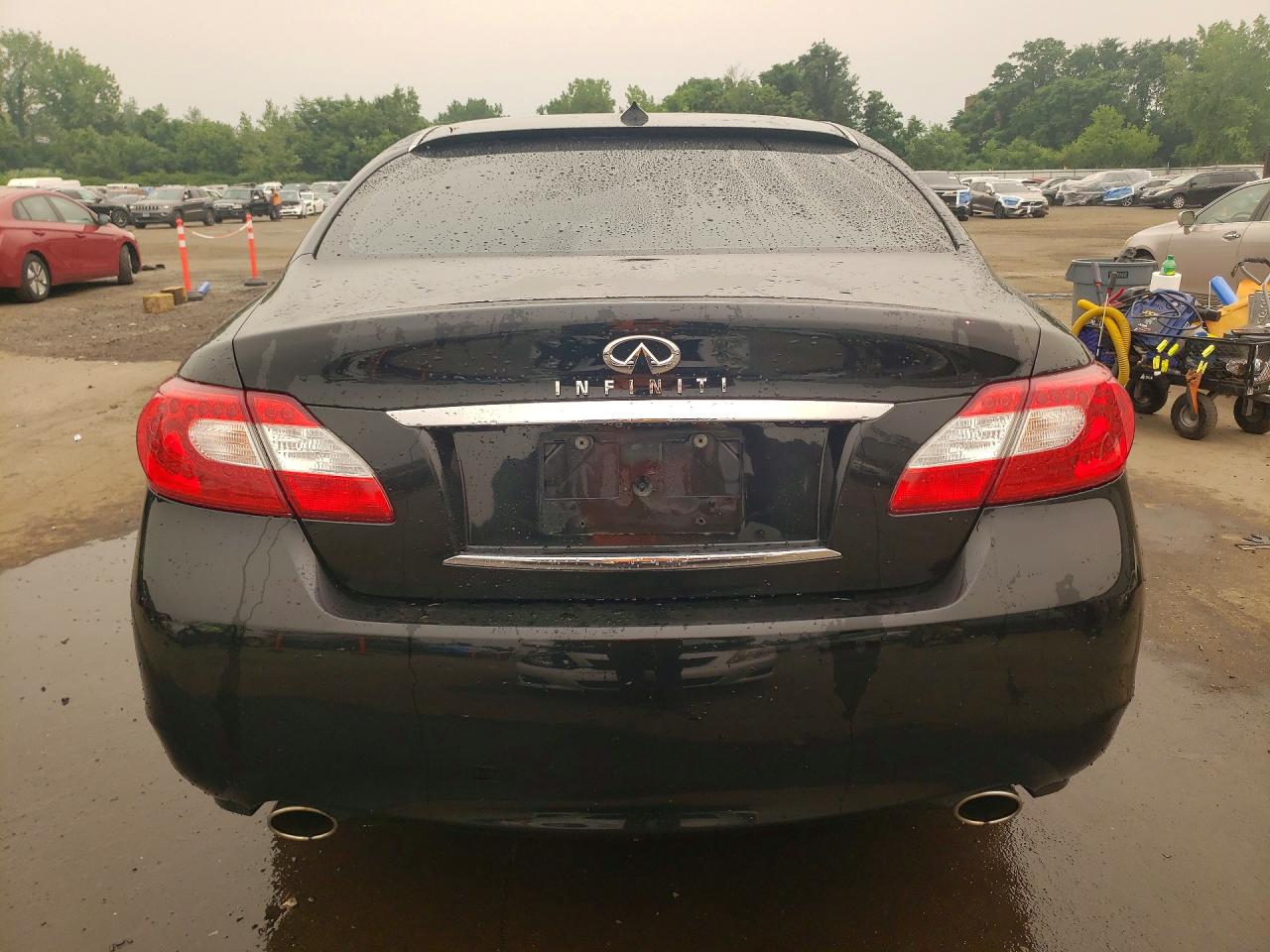 2011 Infiniti M37 X Black vin: JN1BY1AR0BM372909