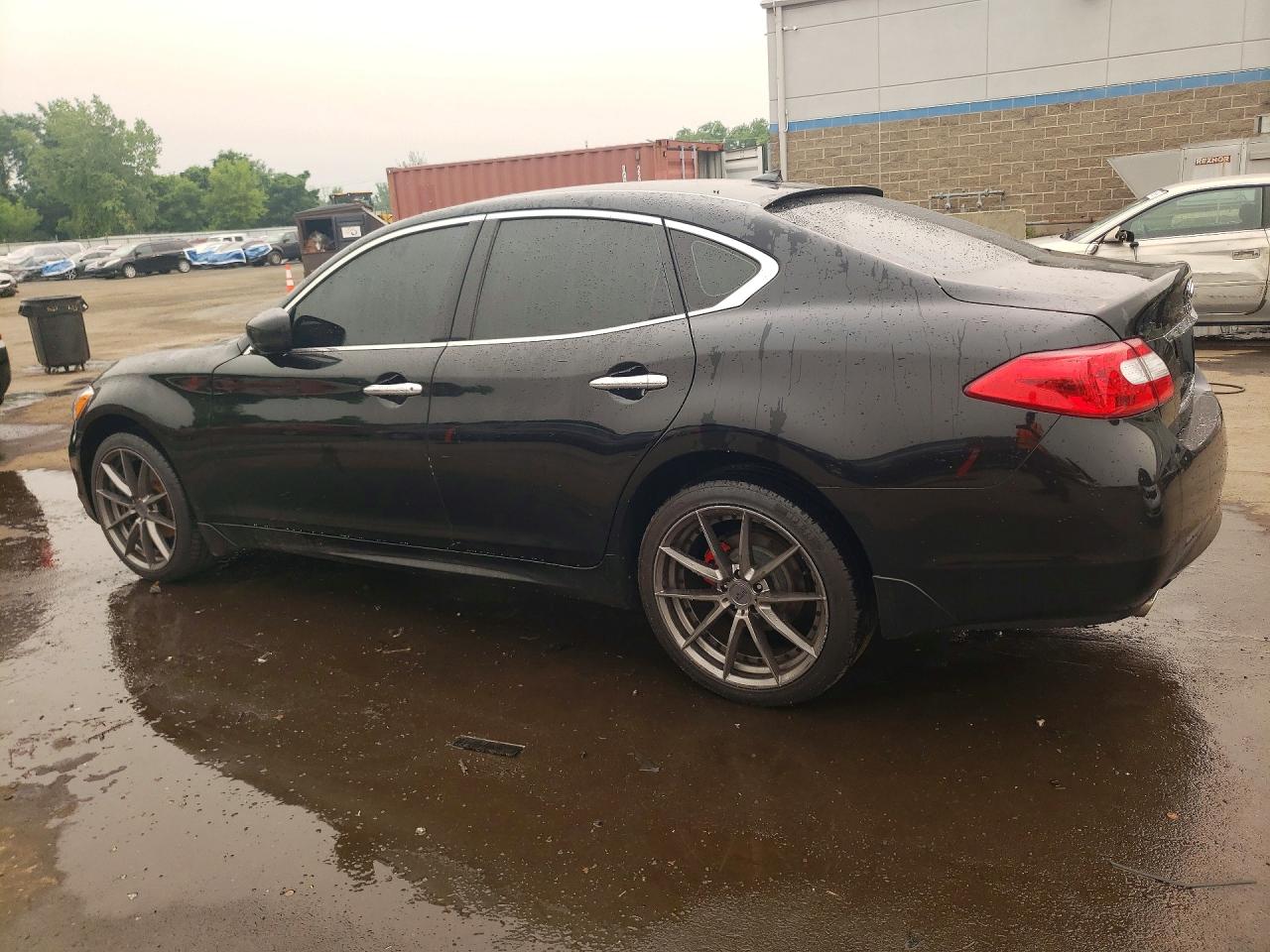 2011 Infiniti M37 X Black vin: JN1BY1AR0BM372909