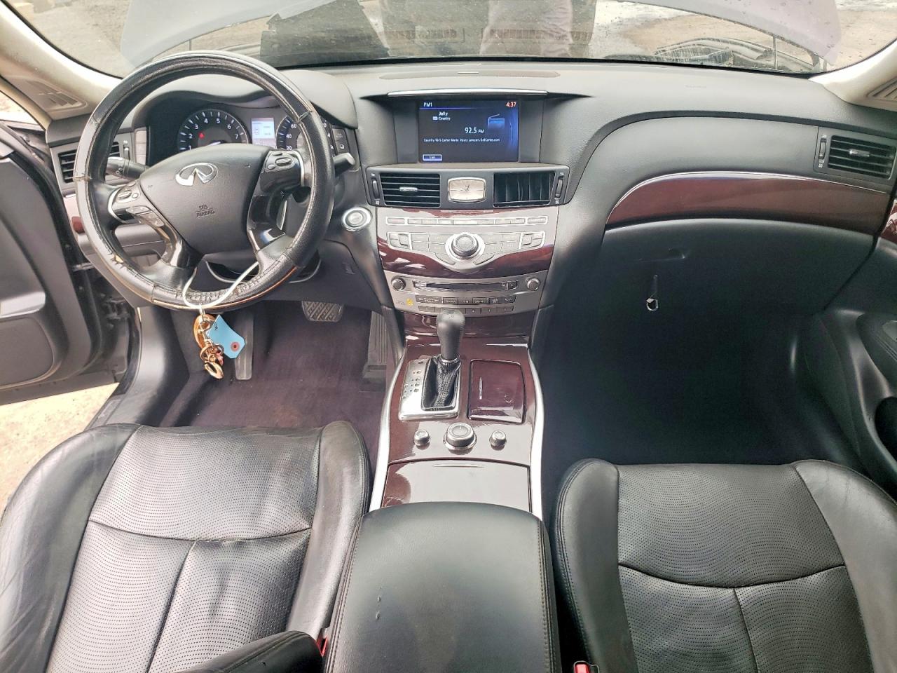 2011 Infiniti M37 X Black vin: JN1BY1AR0BM372909