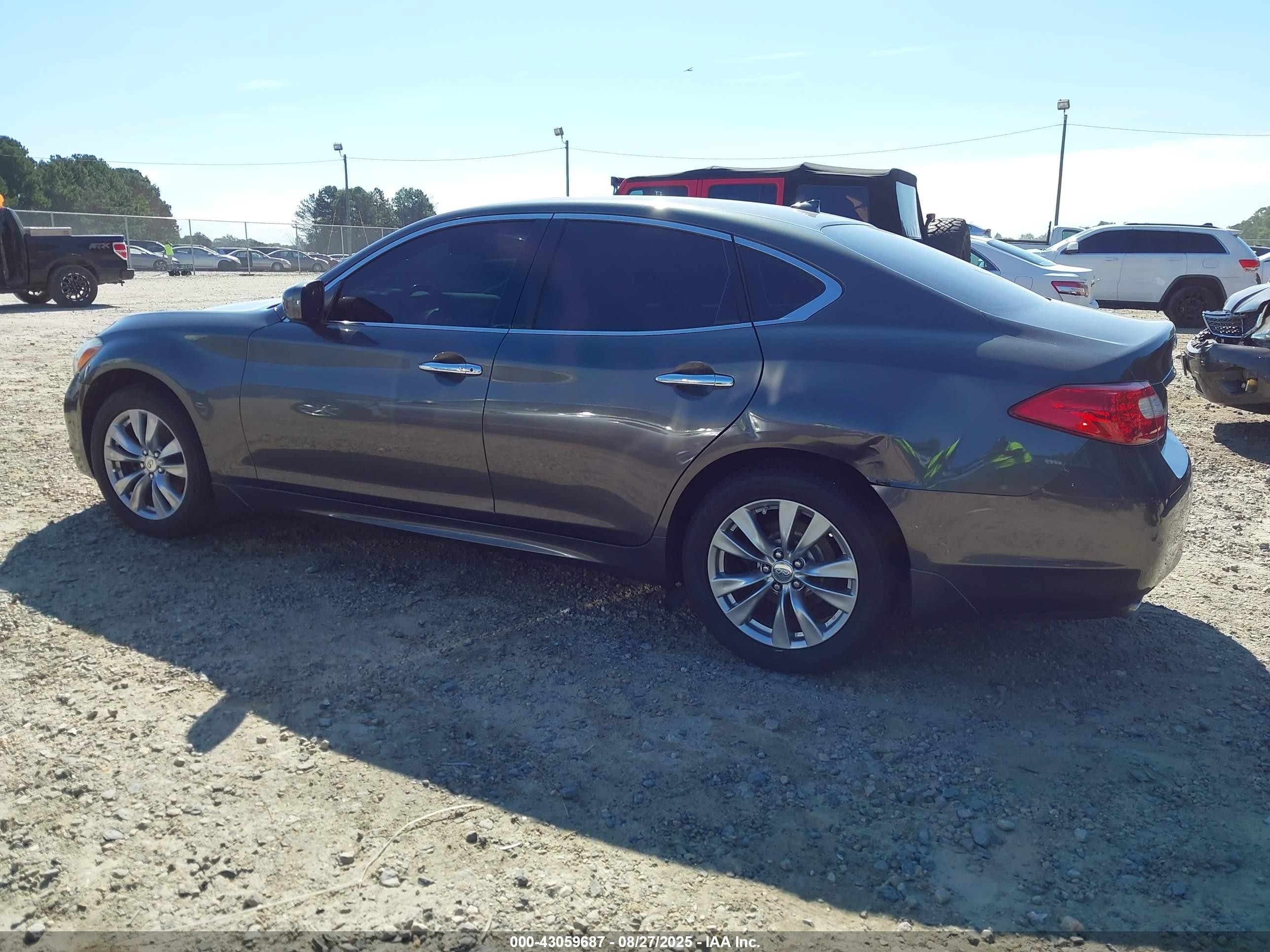 2012 Infiniti M37x   Серый vin: JN1BY1AR0CM393292