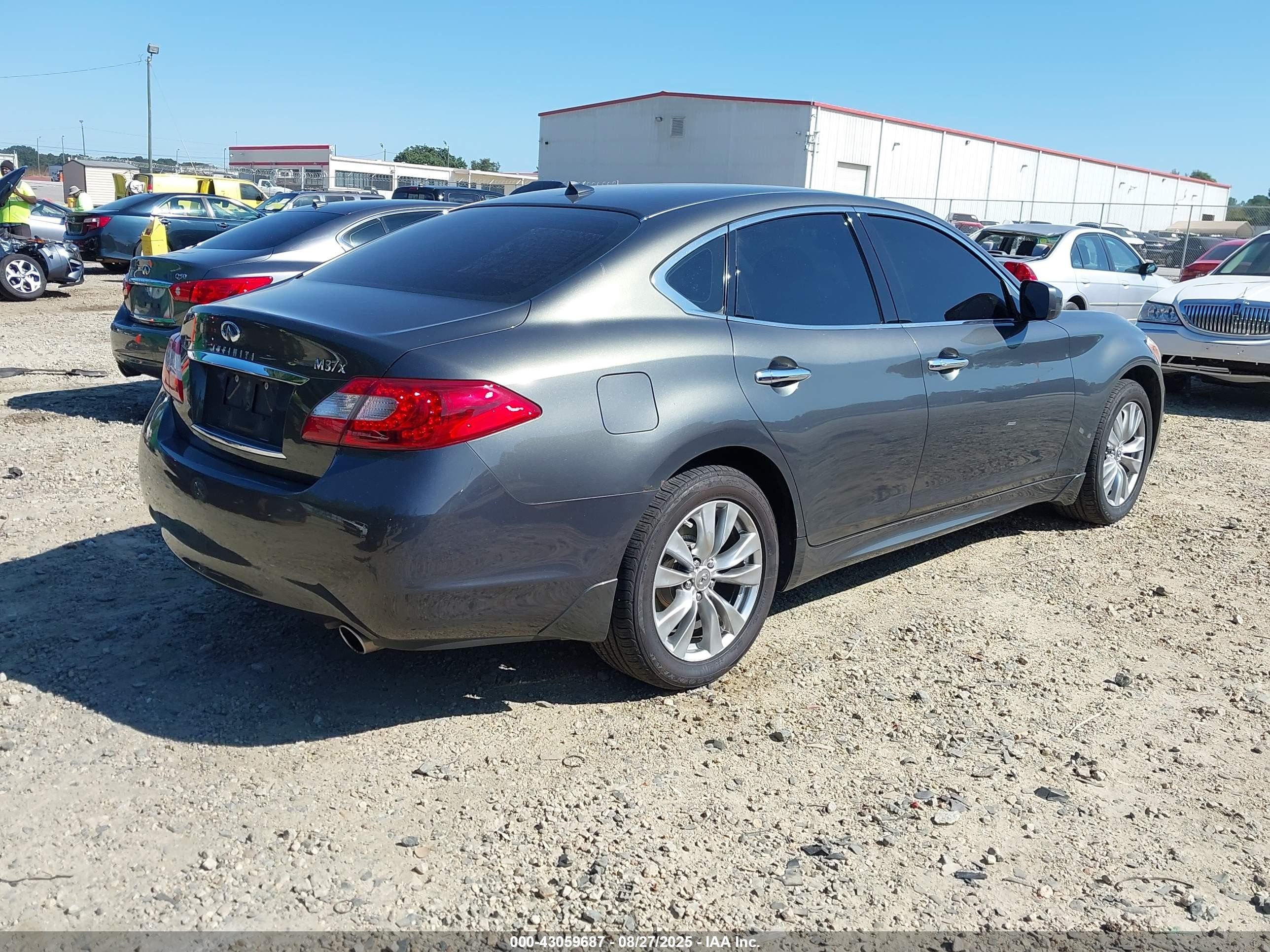 2012 Infiniti M37x   Серый vin: JN1BY1AR0CM393292