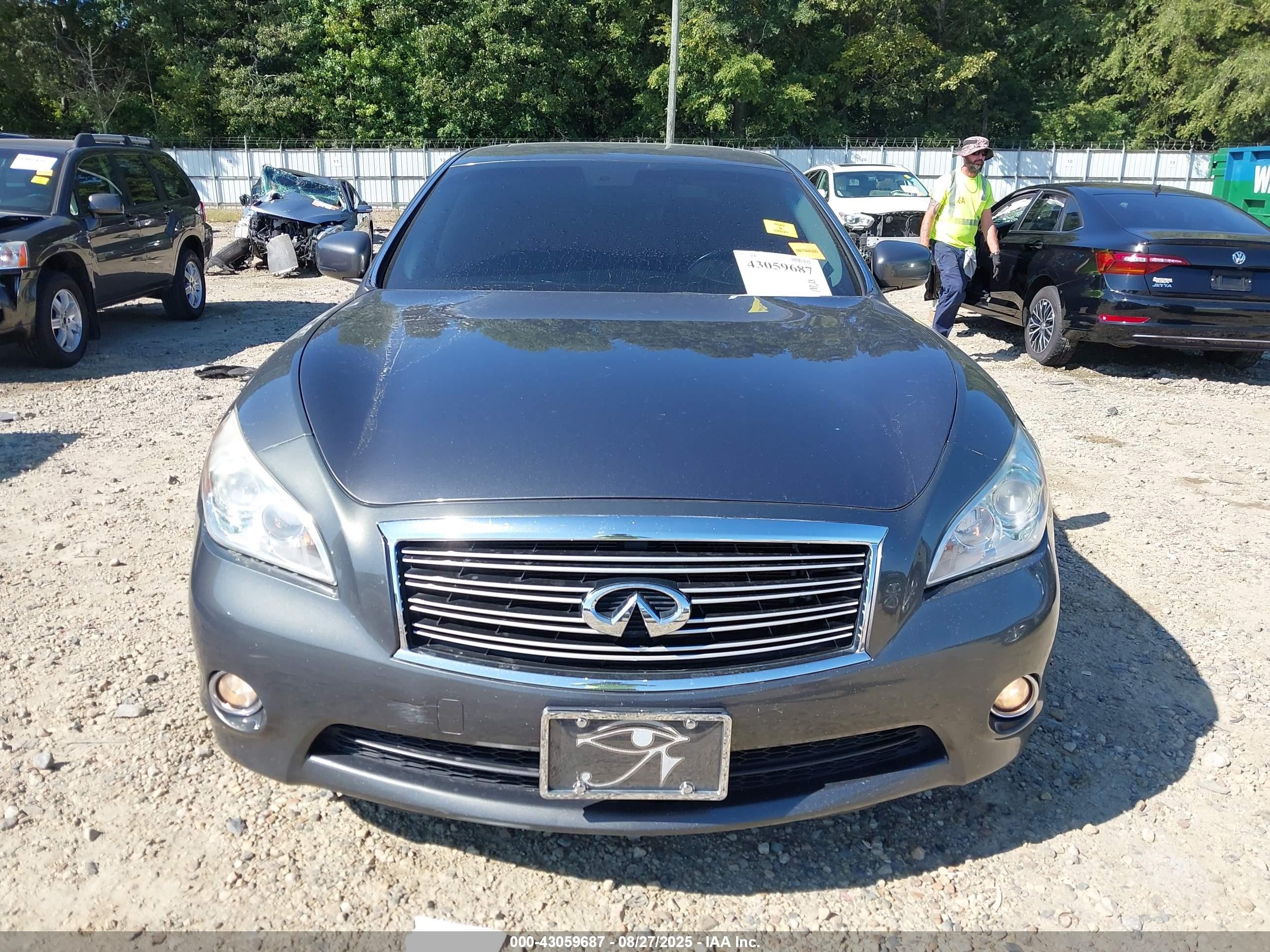 2012 Infiniti M37x   Серый vin: JN1BY1AR0CM393292