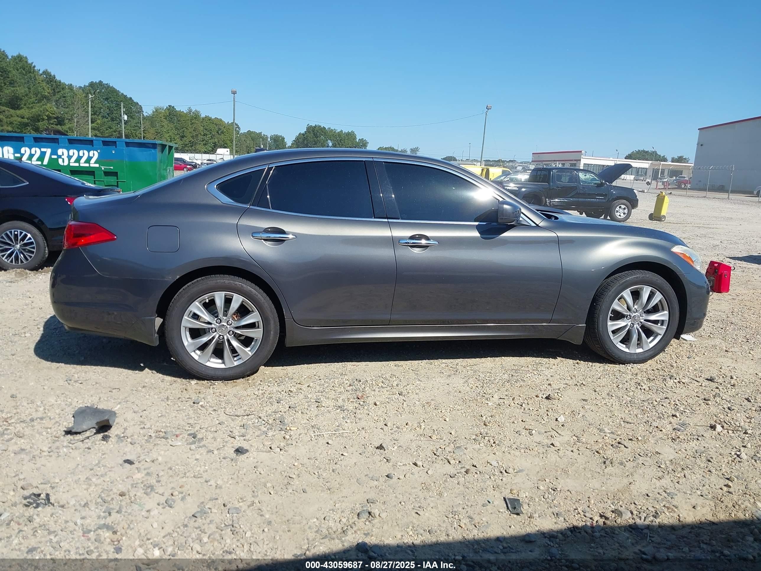 2012 Infiniti M37x   Серый vin: JN1BY1AR0CM393292