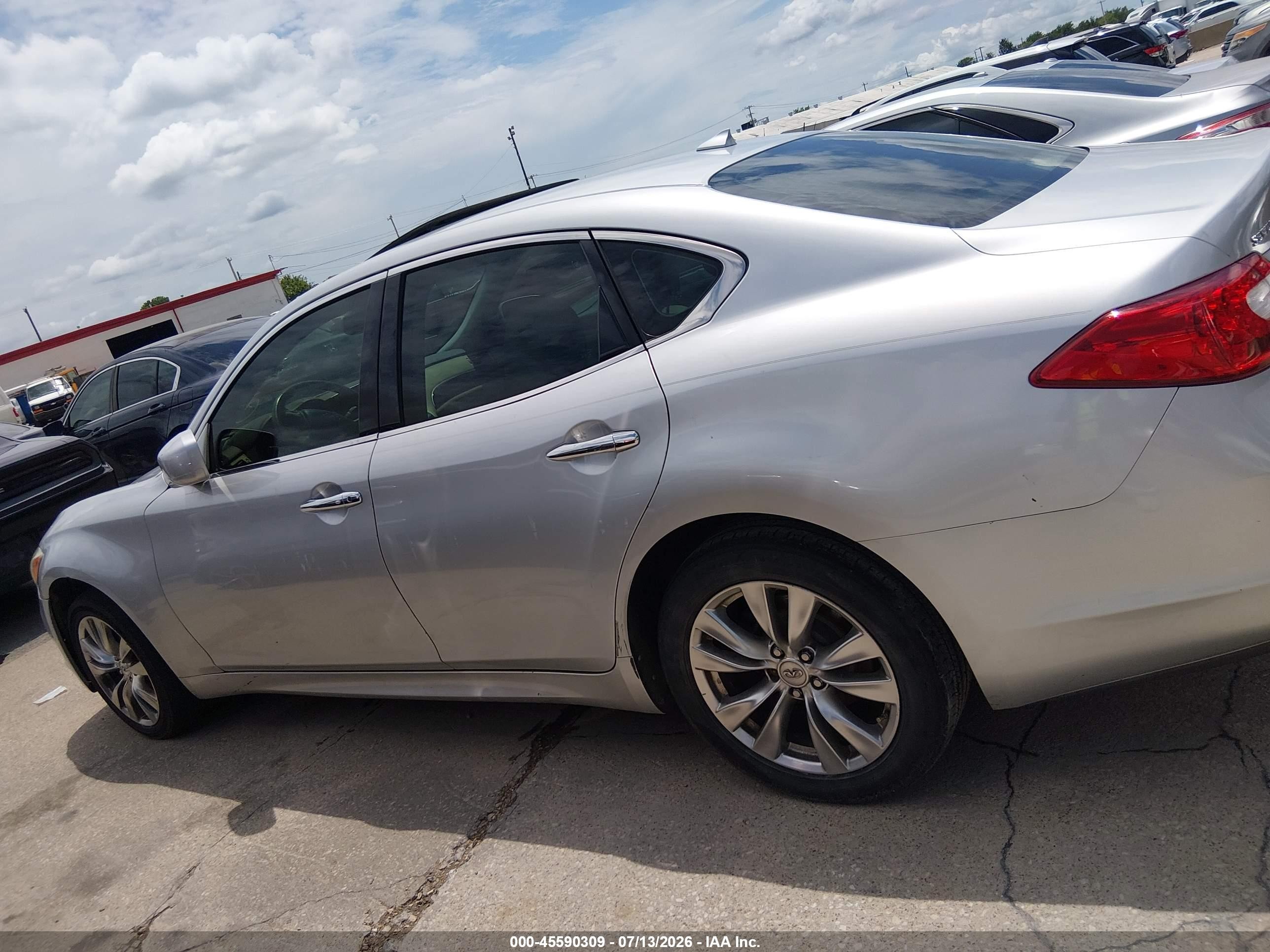 2012 Infiniti M37x   Gray vin: JN1BY1AR0CM395155
